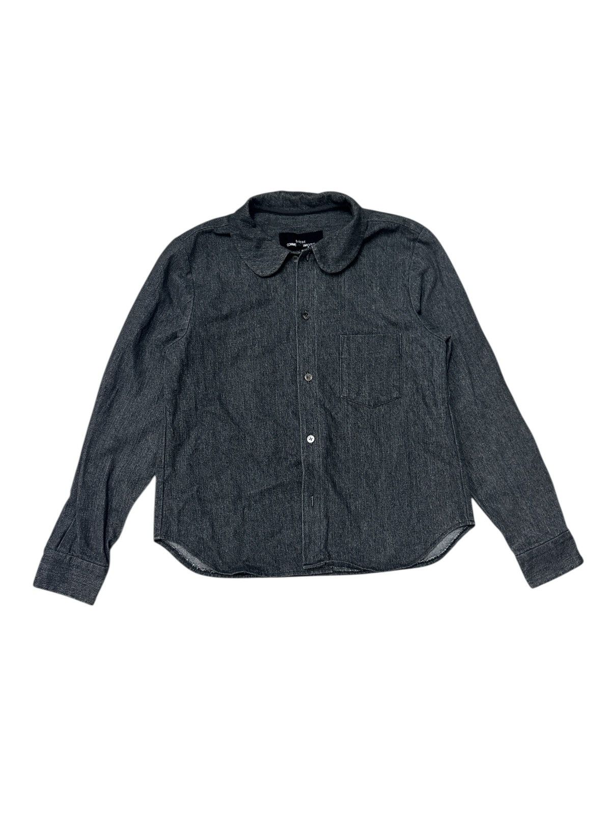Tricot Comme des Garcons VINTAGE CDG TRICOT AD2000 BUTTON UP SHIRT Size M / US 6-8 / IT 42-44 - 1 Thumbnail