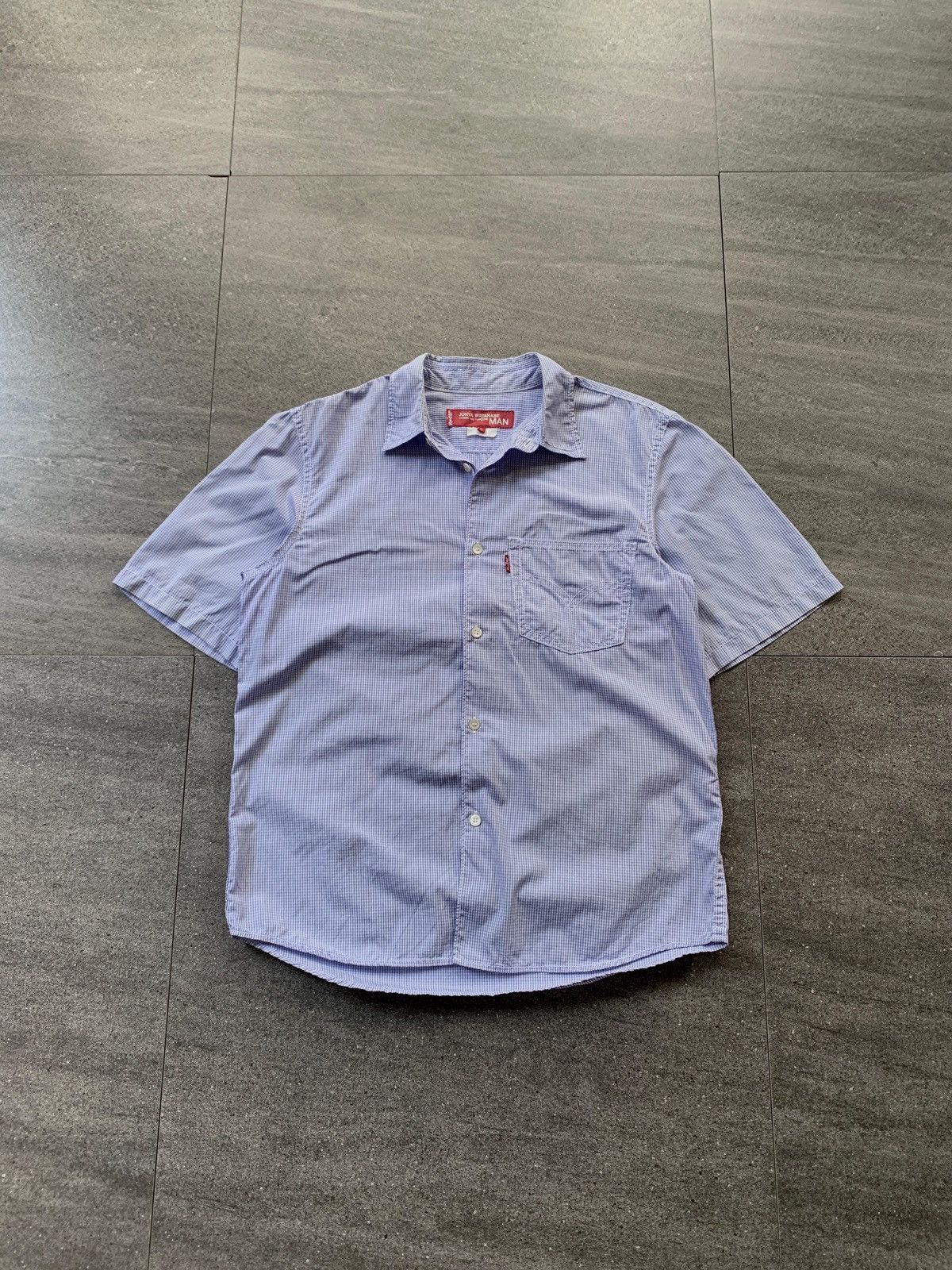 Junya Watanabe FREE TAX! Levis Collabs Plaid SS Shirt Size US S / EU 44-46 / 1 - 2 Thumbnail