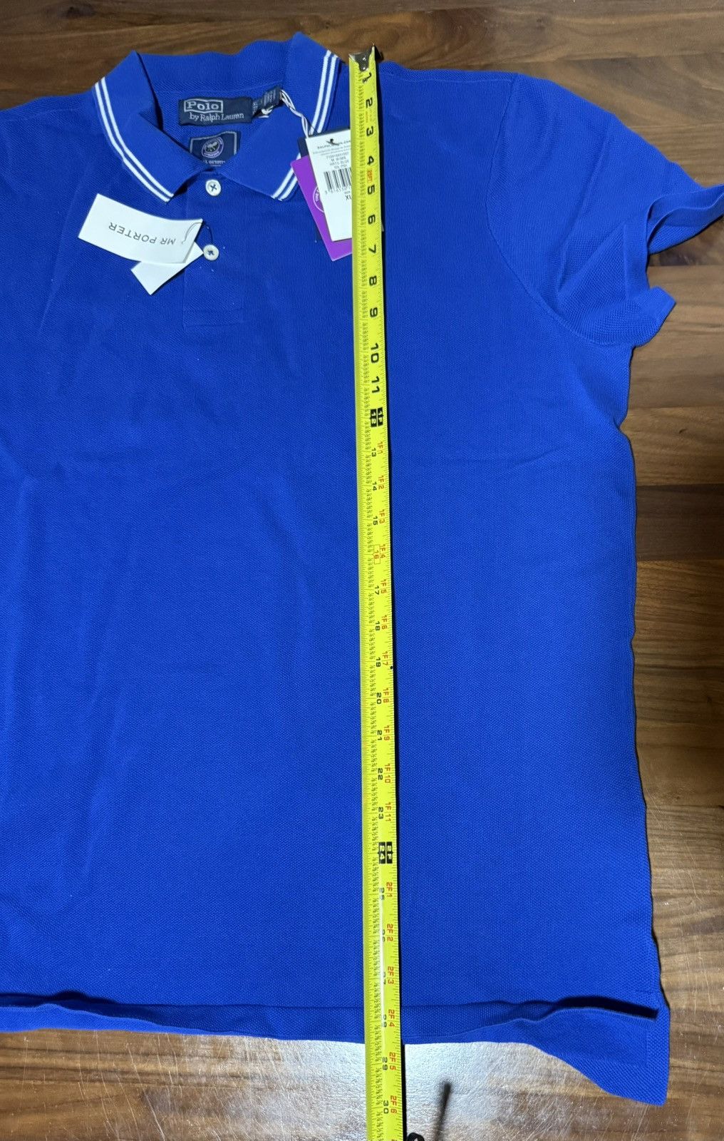 Polo Ralph Lauren Polo Ralph Lauren Wimbledon Cotton Polo-Collar Sweater Sz XL Size US XL / EU 56 / 4 - 9 Thumbnail