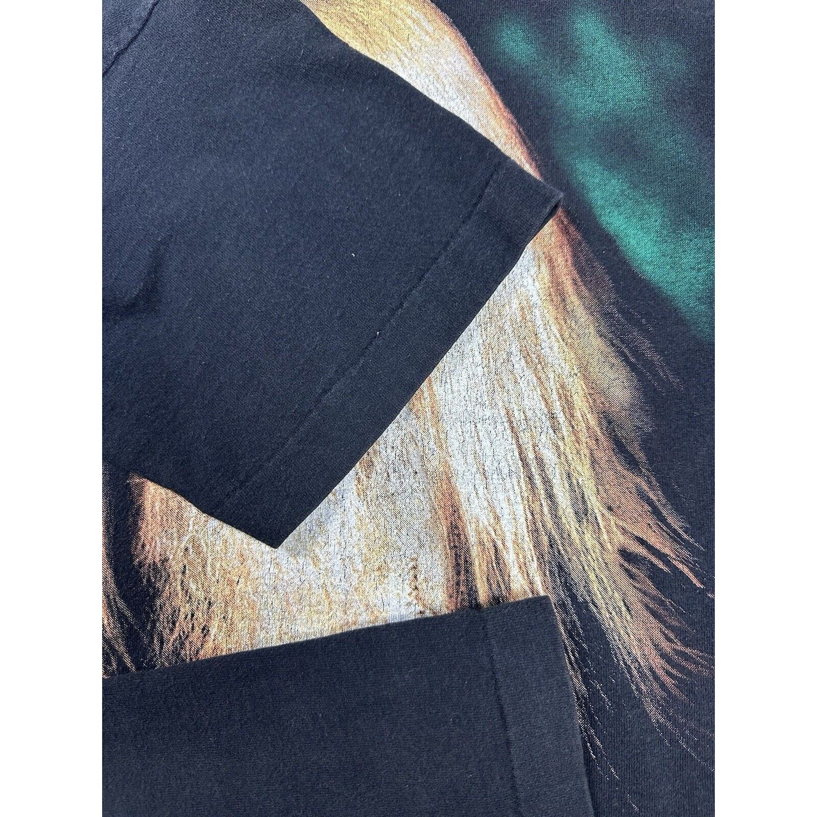 Fruit Of The Loom × Vintage Vintage 90s Leon Russell Blues Shirt Size US L / EU 52-54 / 3 - 3 Thumbnail