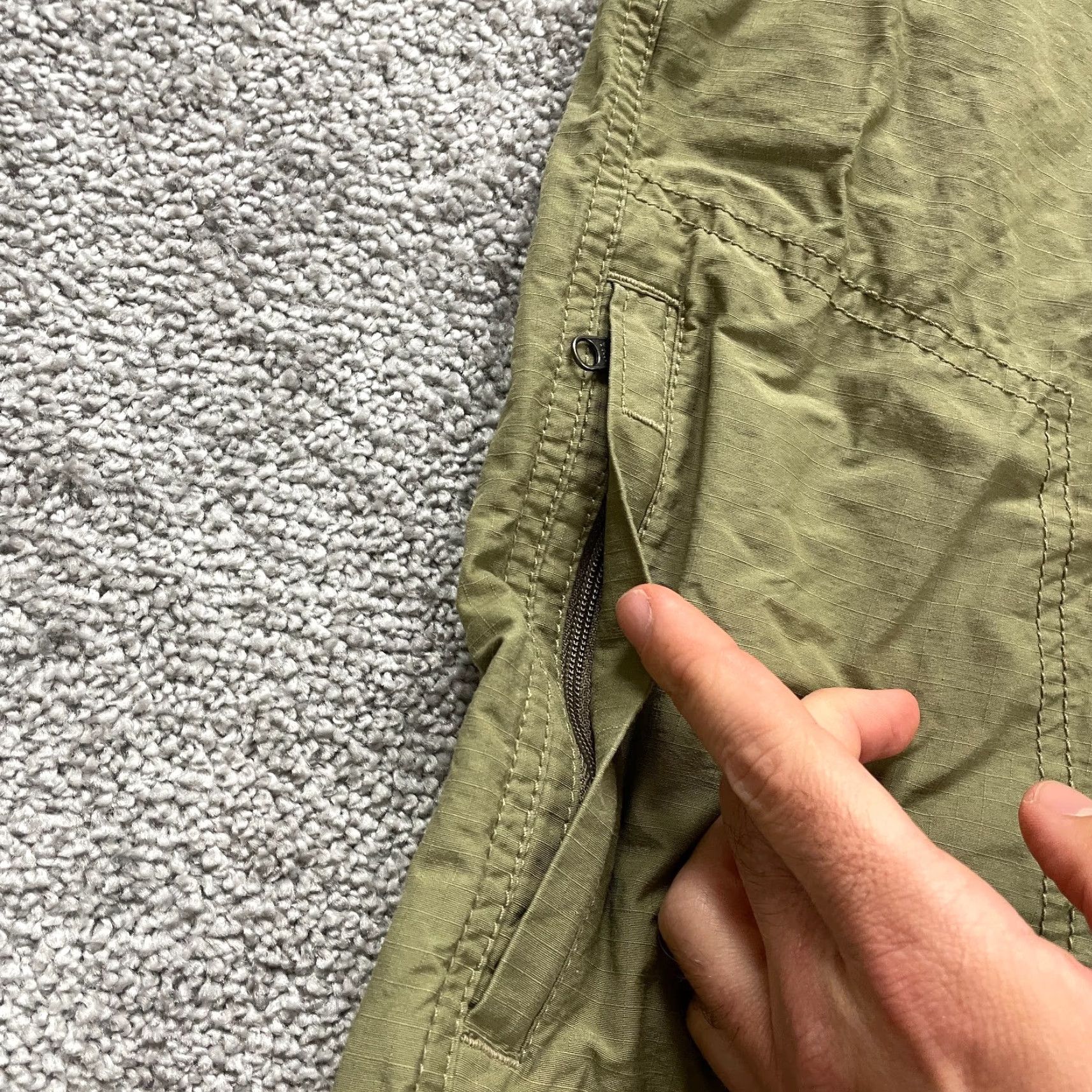 Vintage VINTAGE None Columbia Chino Shorts Mens 42 Regular Green Casual Outdoor Cotton Size US 42 / EU 58 - 4 Thumbnail