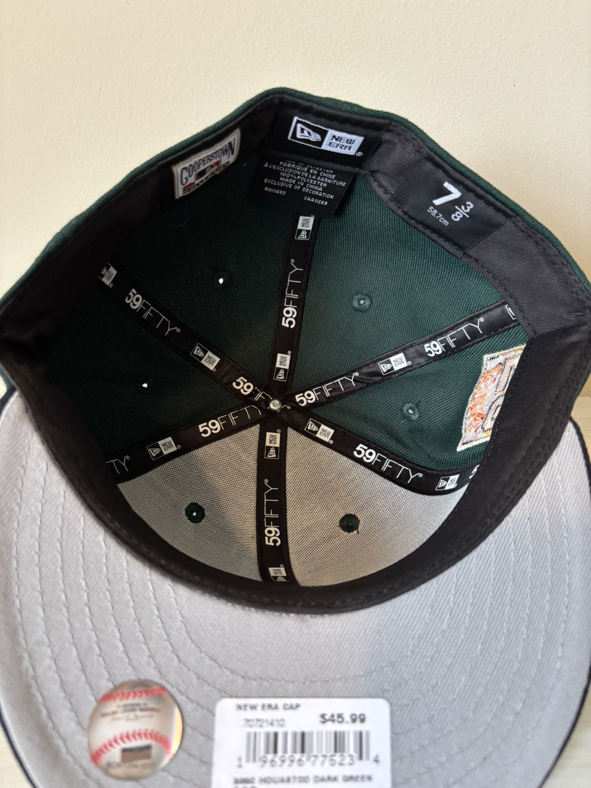 Topperz Houston Astros Size 7 1/2 Fitted Topperz Size ONE SIZE - 7 Thumbnail