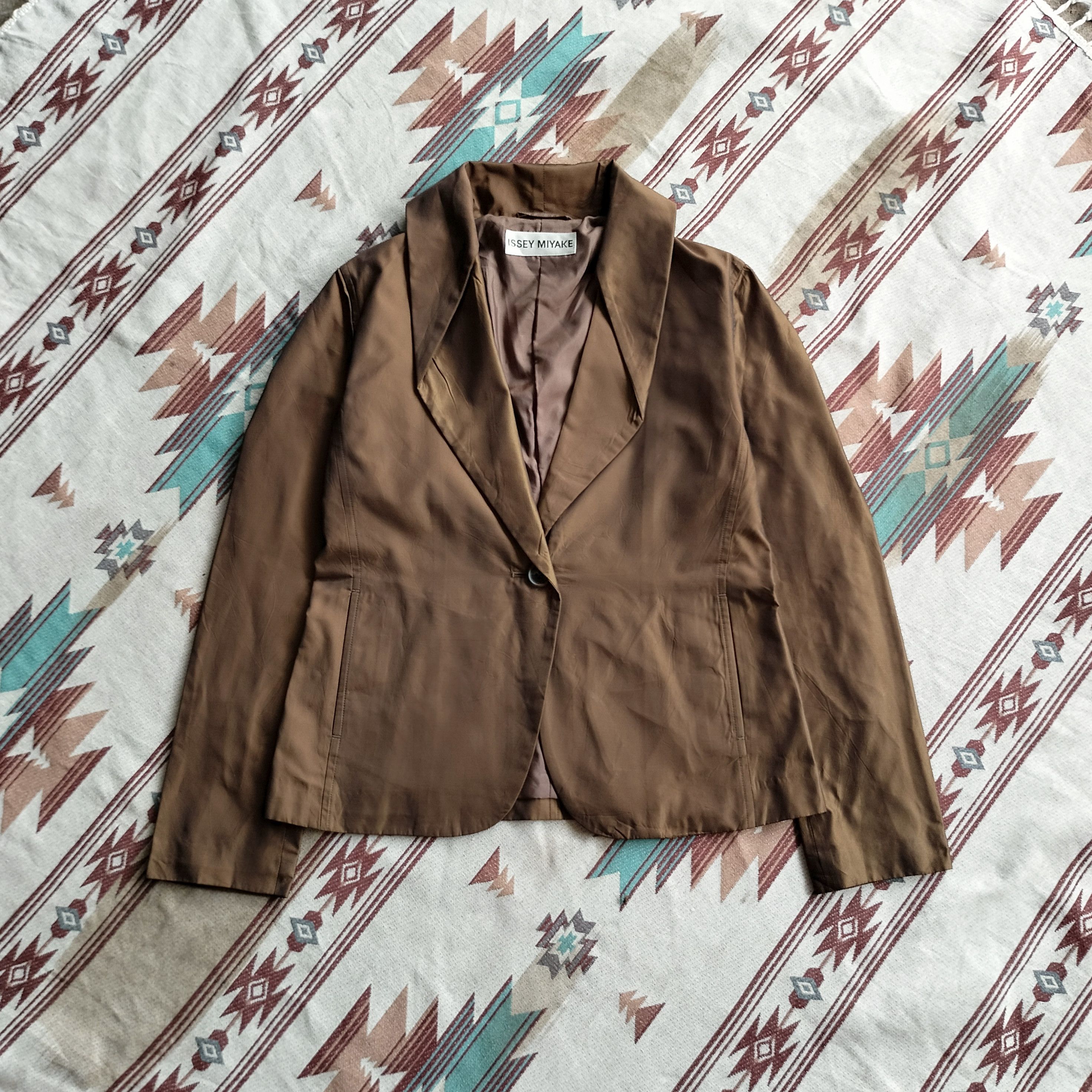 issey miyake womens blazer