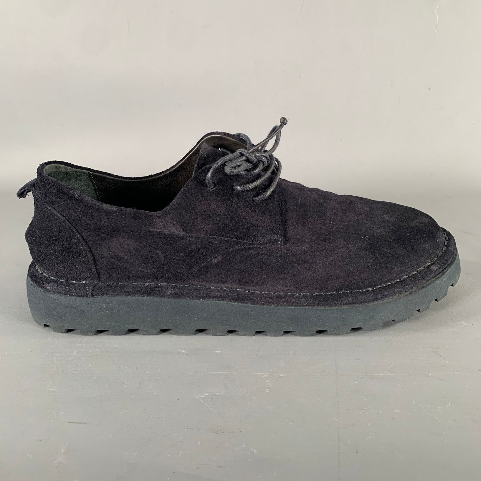 Marsell MARSELL Size 9 Navy Suede Lace Up Shoes Size US 9 / EU 42 - 2 Thumbnail