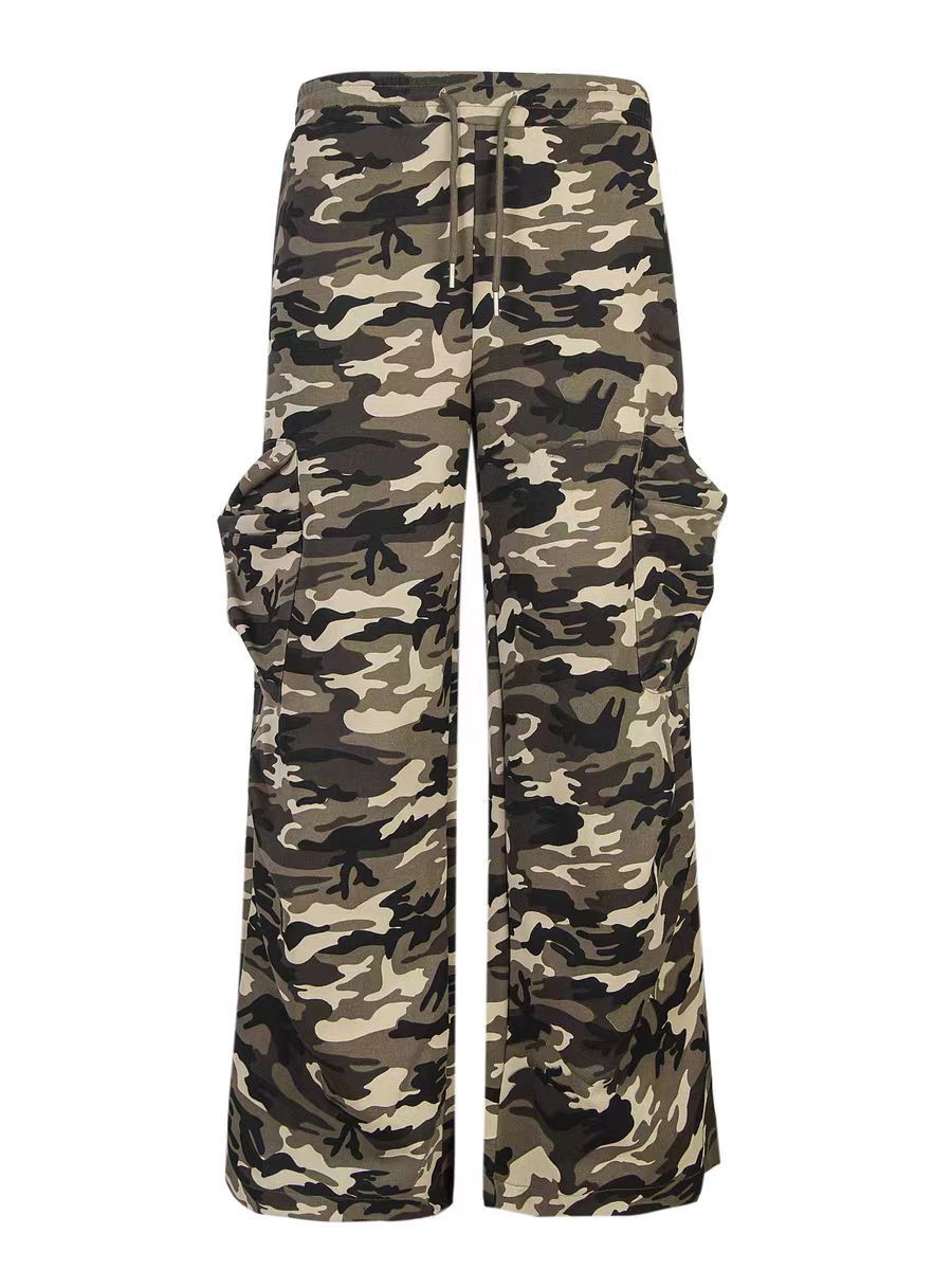 Japanese Brand × Vintage Retro High Street Hip Hop Leopard Print Loose Casual Pants Size US 32 / EU 48 - 7 Thumbnail