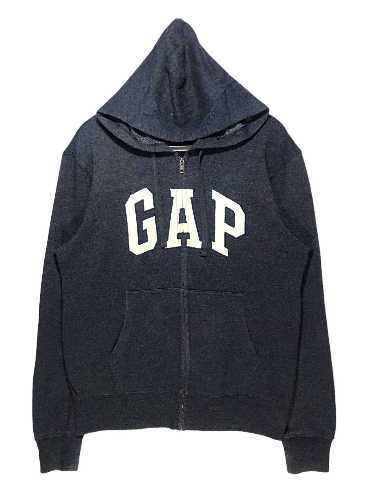 Gap × Vintage 🔥Rare Gap Hoodies Spellout Zipper Size US S / EU 44-46 / 1 - 1 Thumbnail