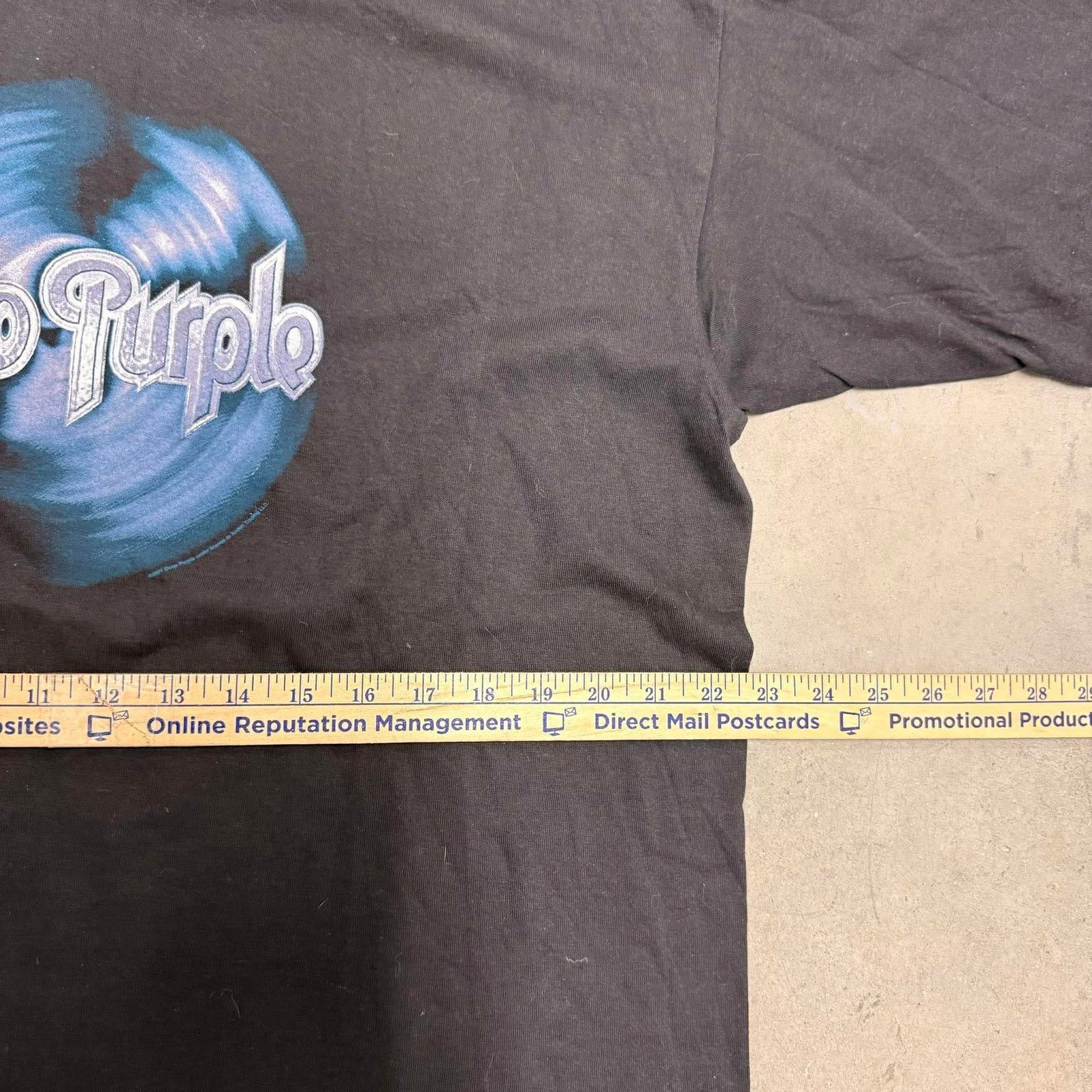 All Sport VTG 90s Deep Purple 1996 Purpendicular Tour T-Shirt XL Size US XL / EU 56 / 4 - 4 Thumbnail
