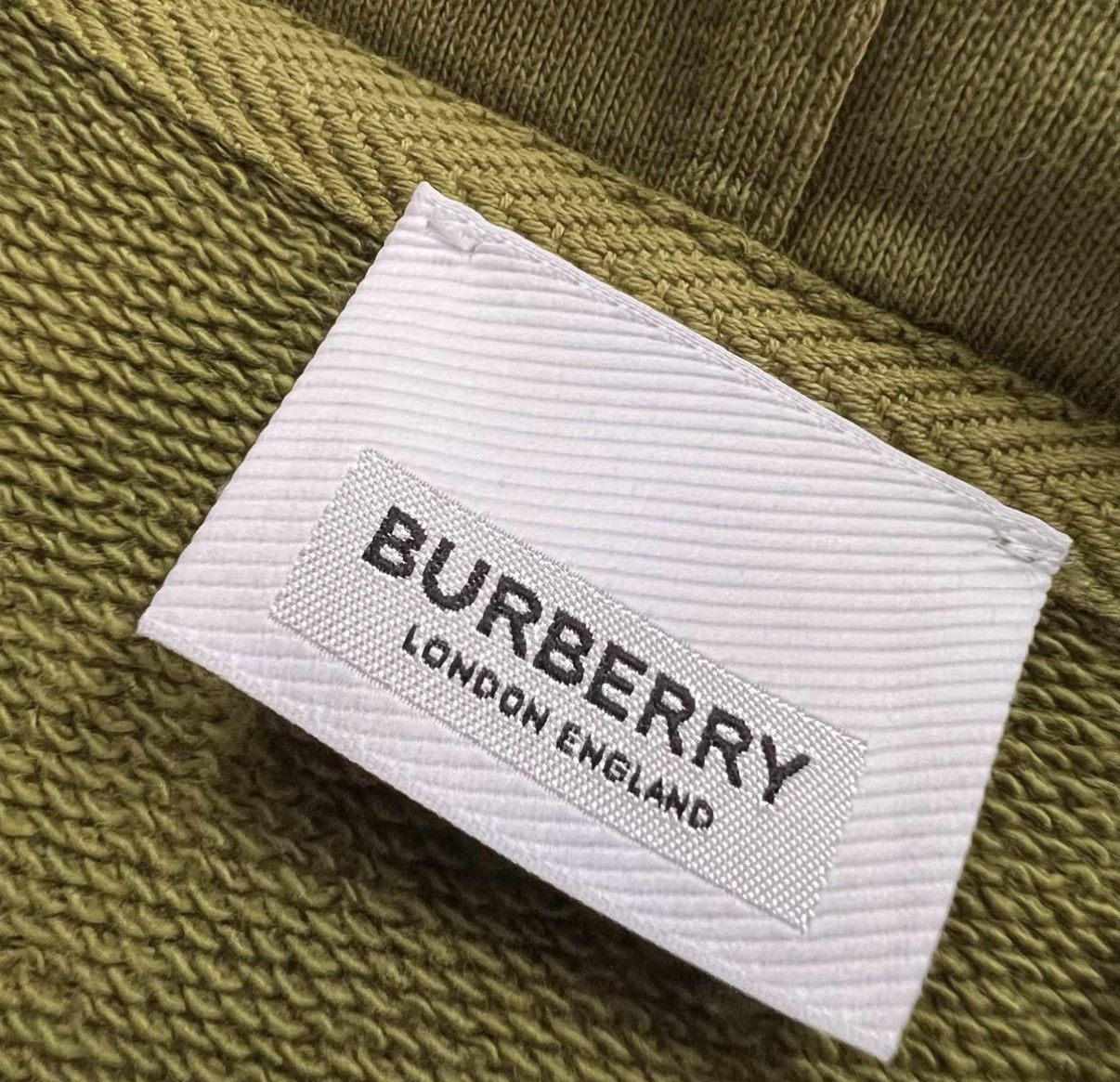 Burberry Burberry Logo Embroidered Hoodie at Neckline J41 Size US L / EU 52-54 / 3 - 4 Thumbnail