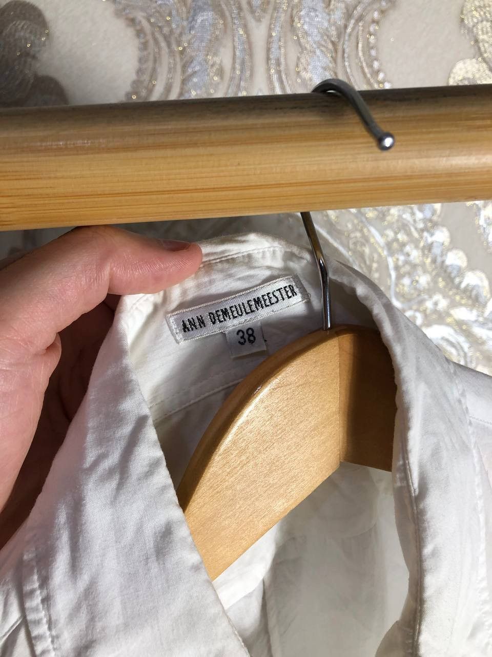 Ann Demeulemeester × Japanese Brand VERY RARE ANN DEMEULEMEESTER ITALIAN DESIGNER SHIRT LUXURY Size XS / US 0-2 / IT 36-38 - 6 Thumbnail