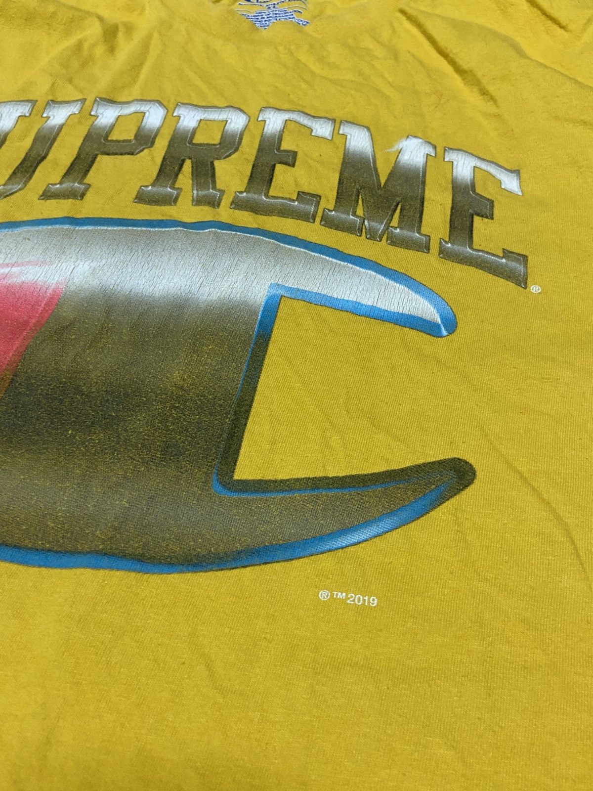Champion × Supreme Champion Supreme Chrome Tee Size US XL / EU 56 / 4 - 4 Thumbnail