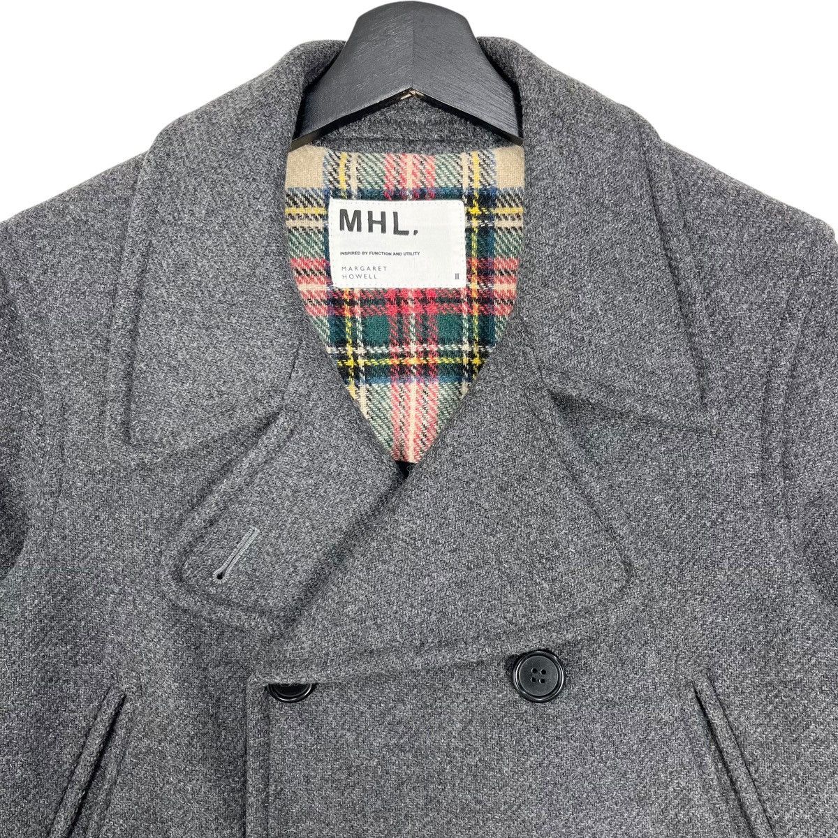 Designer × Margaret Howell Youth MHL Margaret Howell Wool Peacoat Size M / US 6-8 / IT 42-44 - 3 Thumbnail