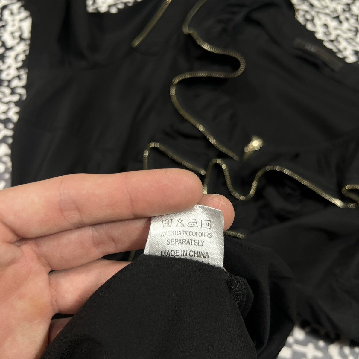 Japanese Brand Vintage Y2K Japanese Zip Asymmetrical Style Blouses Shirt Size M / US 6-8 / IT 42-44 - 15 Thumbnail