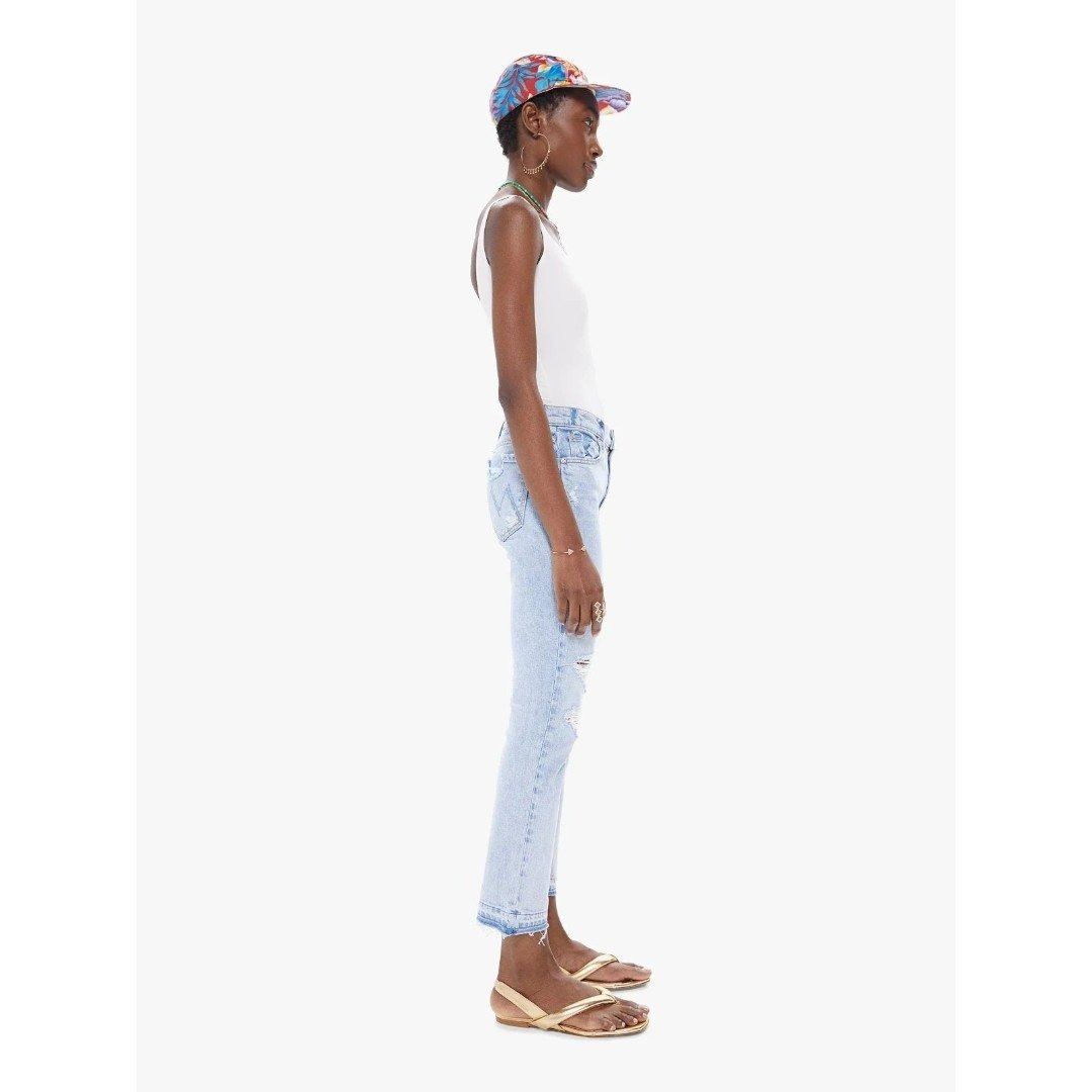 MOTHER MOTHER The Rascal Ankle Undone Hem Vacation Temptation High Size 23" - 6 Thumbnail