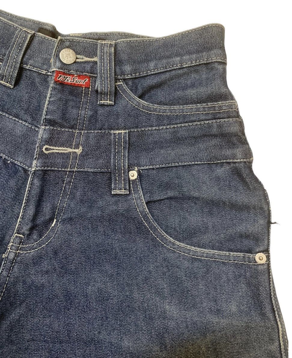 JNCO PJ’s SURF BAGGY DOUBLE WAIST DENIM Size US 27 - 3 Thumbnail
