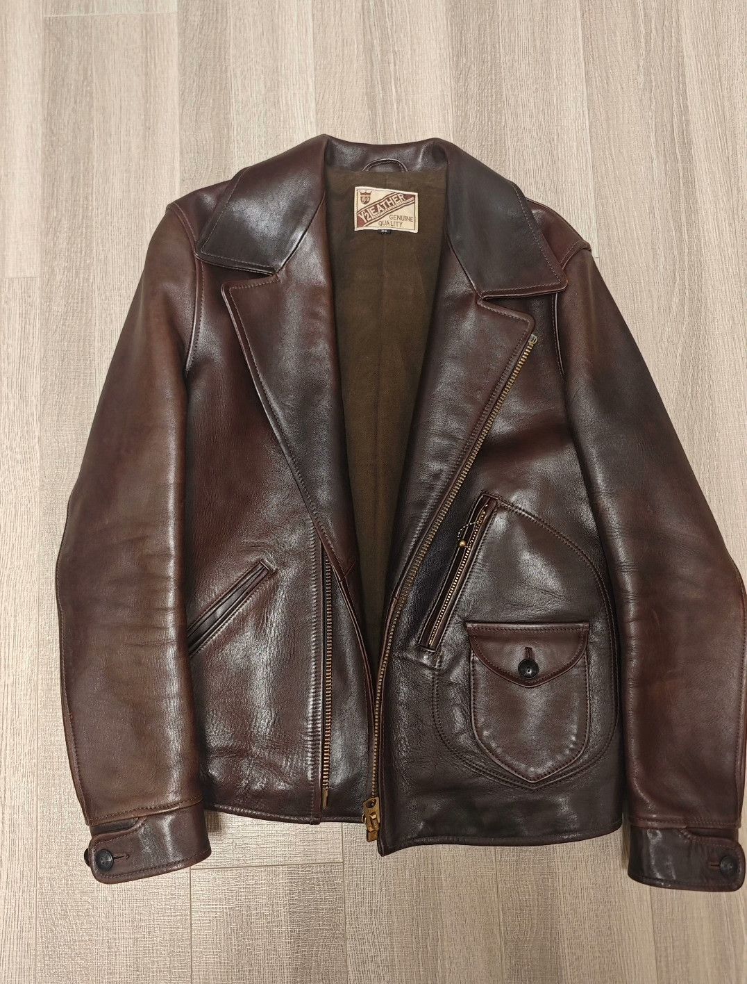 Y'2 Leather Y2 Leather Horsehide Biker Jacket. Size US XXS / EU 40 - 1 Thumbnail