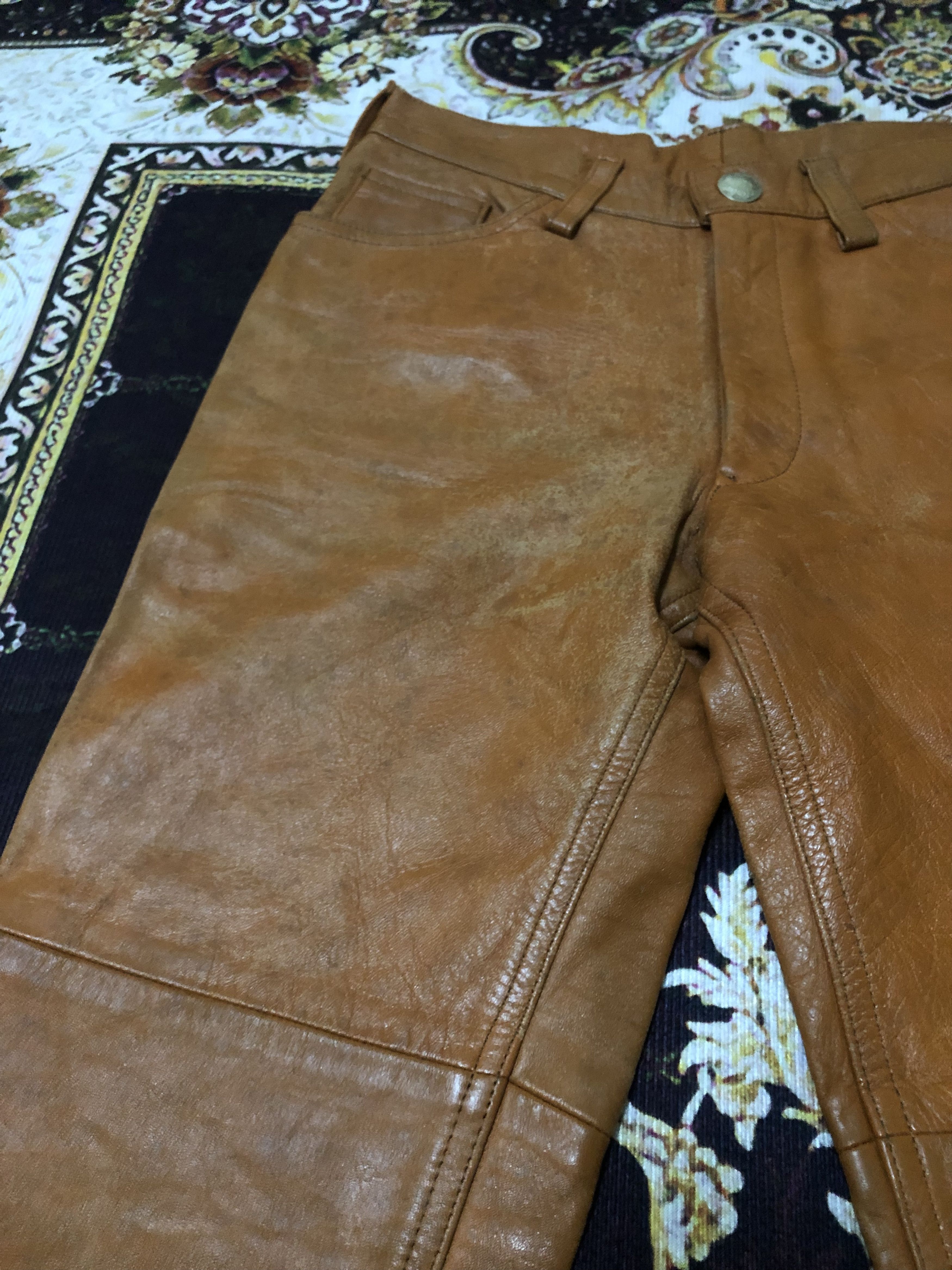 Redmoon × Vintage RedMoon leather pants Size US 28 / EU 44 - 4 Thumbnail