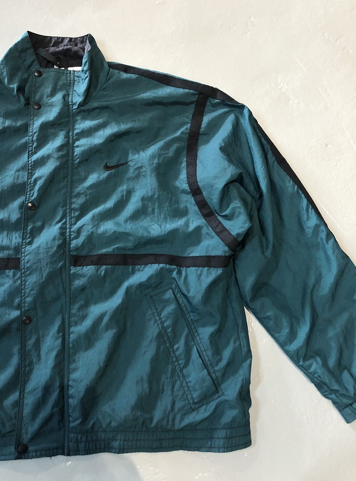 Nike × Vintage Vintage Nike light jacket Size US L / EU 52-54 / 3 - 2 Thumbnail