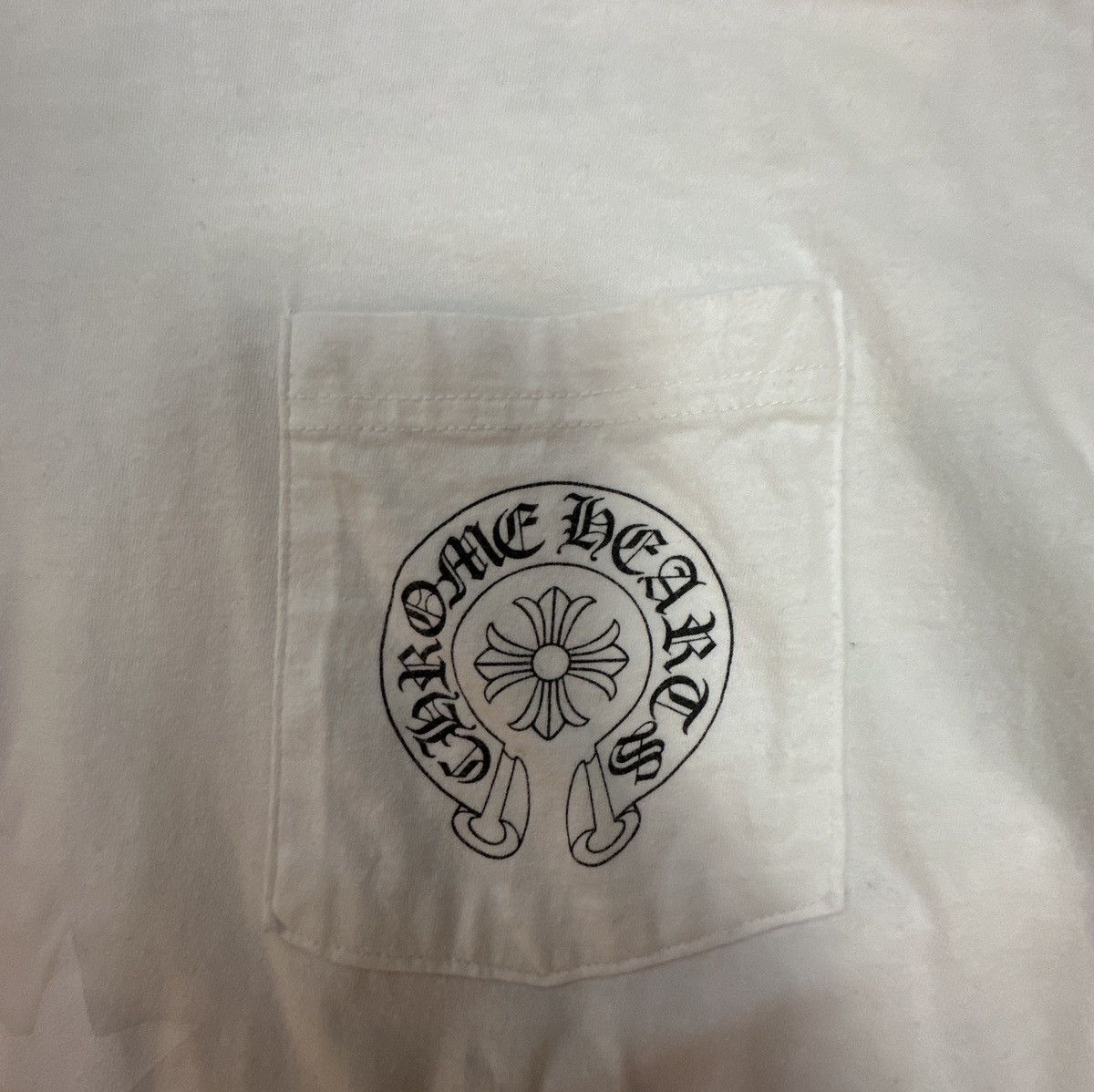 Chrome Hearts Chrome Hearts Horseshoe Scroll Stars Logo Tee Size US M / EU 48-50 / 2 - 4 Thumbnail