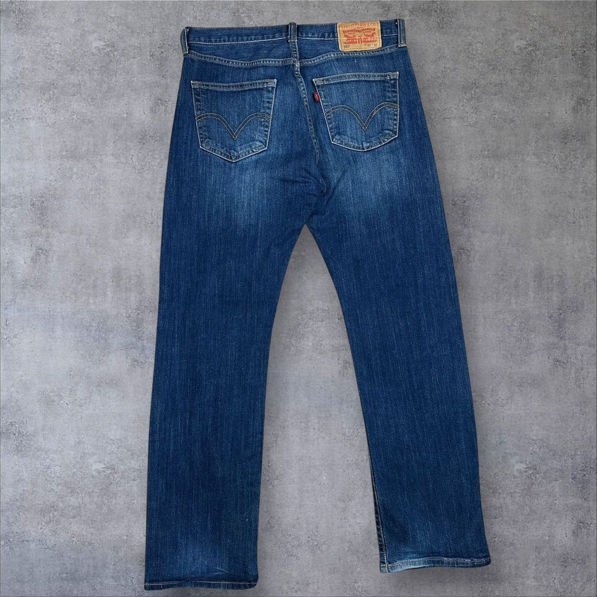 Levi's × Vintage Vintage Levi’s 501 Washed Jeans Denim Pants Navy Blue w32 Size US 32 / EU 48 - 2 Thumbnail