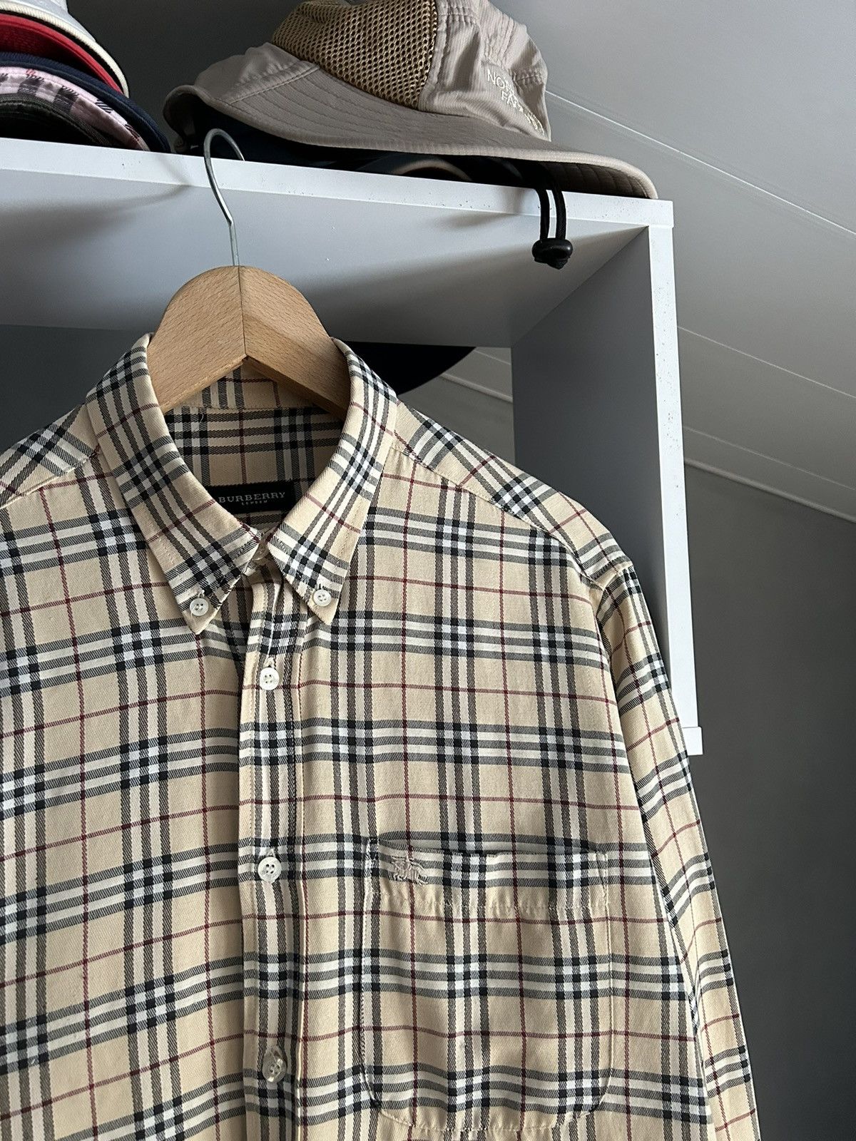 Burberry Vintage Burberry nova check shirt Size US L / EU 52-54 / 3 - 2 Thumbnail