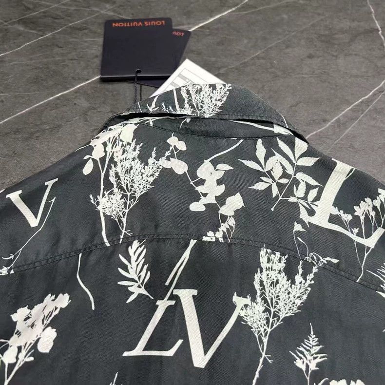 Louis Vuitton Louis Vuitton Black Long Sleeve Shirt-2506 Size US M / EU 48-50 / 2 - 4 Thumbnail