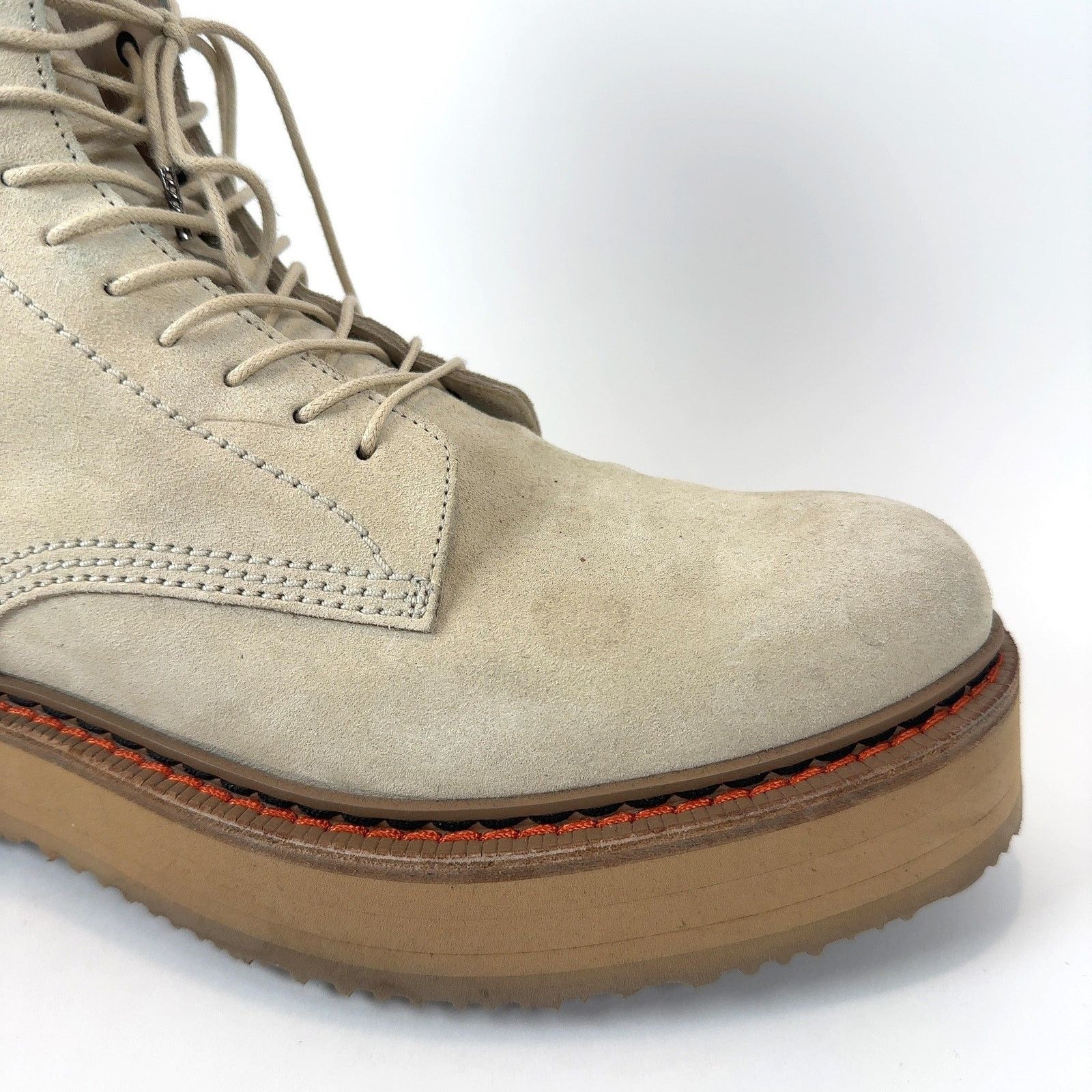 R13 R13 Suede Combat Boots Size US 12 / EU 45 - 2 Thumbnail