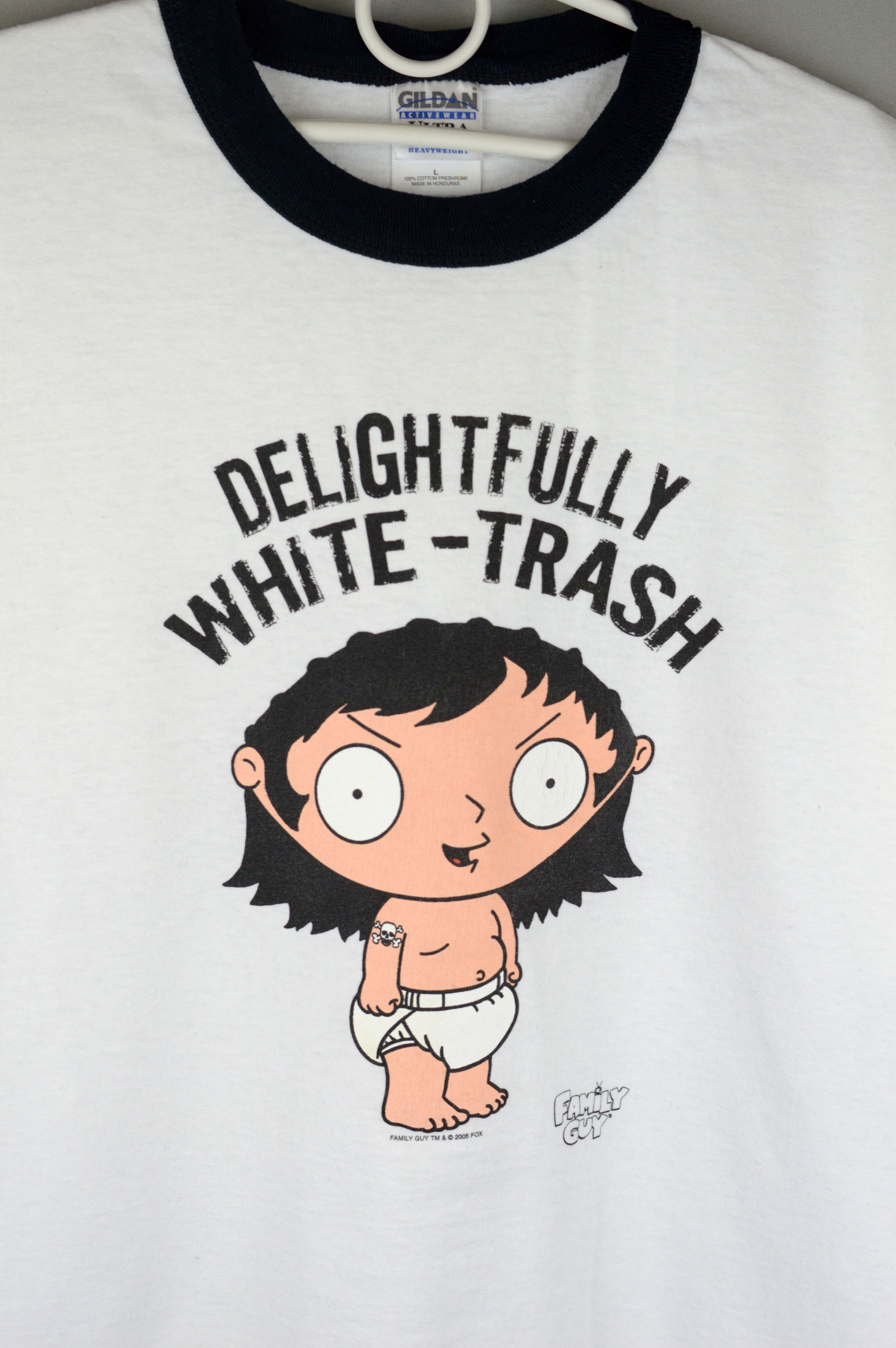 Vintage Vintage Family Guy Delightfully Stewie 2005 t shirt Size US L / EU 52-54 / 3 - 2 Thumbnail