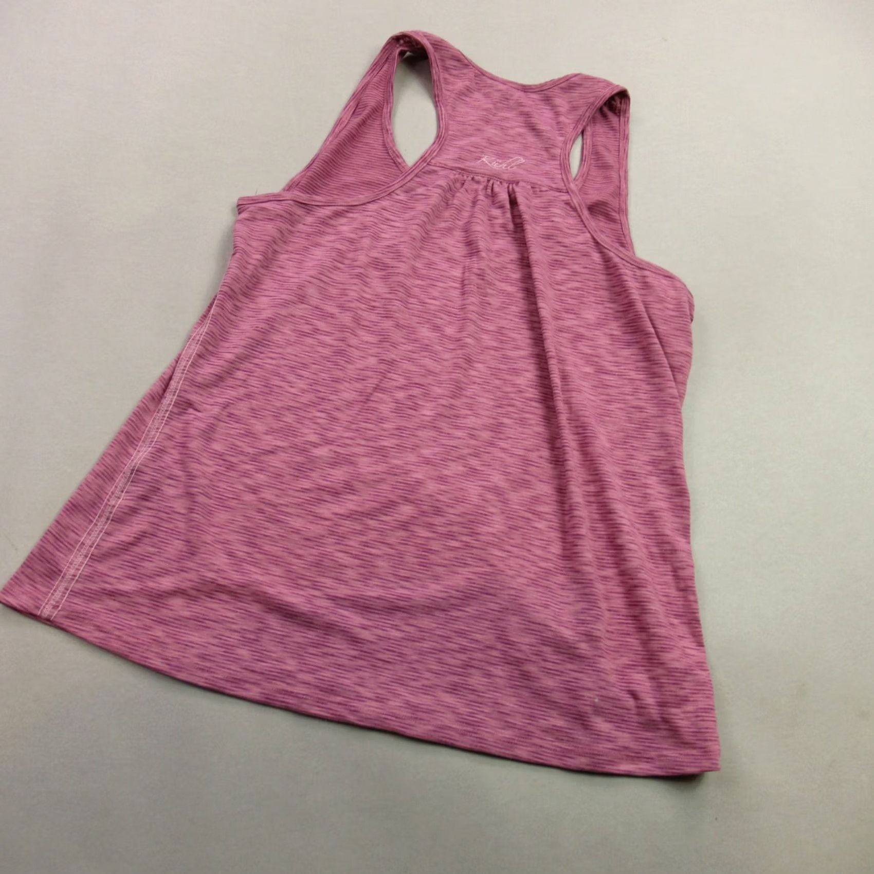 Pinko Kuhl Women's Pink Striped Racerback Activewear Tank Top Pullover Outdoor Large Size L / US 10 / IT 46 - 7 Thumbnail