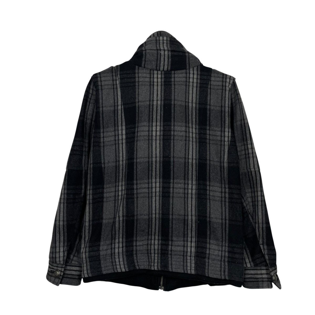 Spinash Japanese Brand Spinash Tartan Zipper Jacket Size US M / EU 48-50 / 2 - 7 Thumbnail