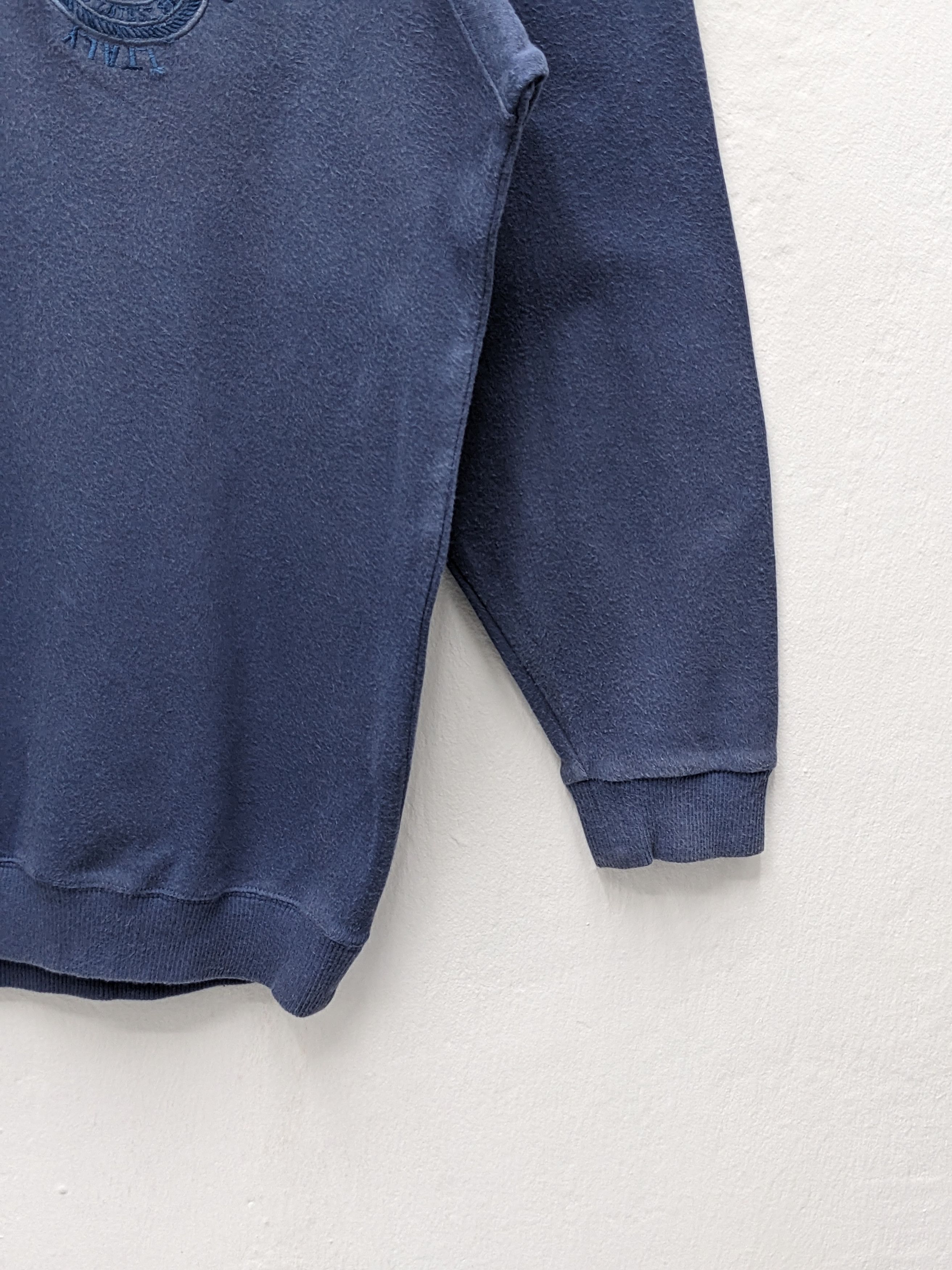 Gianni Valentino Vintage Gianni Valentino Henley Pullover Pocket Sweatshirt Size US L / EU 52-54 / 3 - 4 Thumbnail
