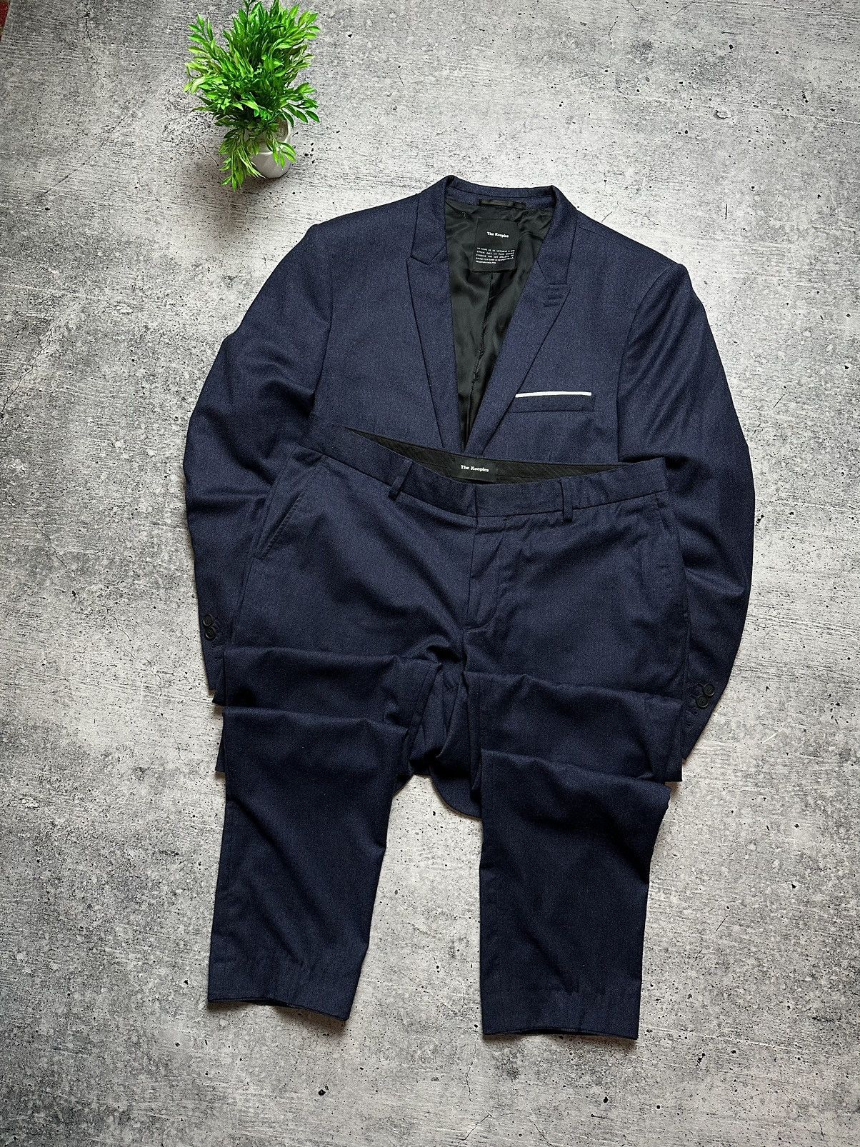 The Kooples × Vintage The Kooples Wool Suit Blazer + Pants Size 40S - 3 Thumbnail