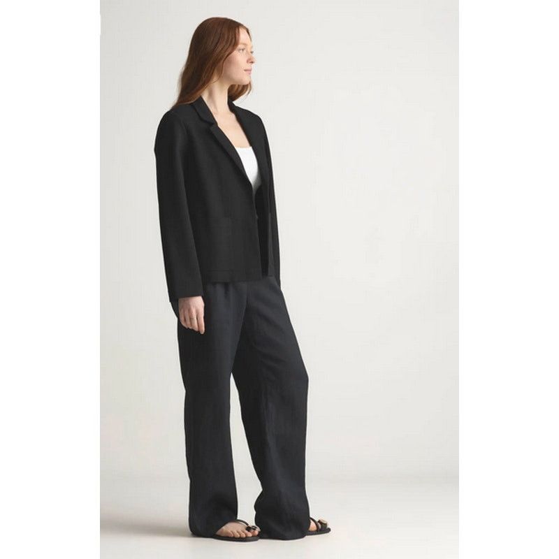 Quince Quince Ultra-Stretch Ponte Open Blazer XL NWOT Size XL / US 12-14 / IT 48-50 - 3 Thumbnail