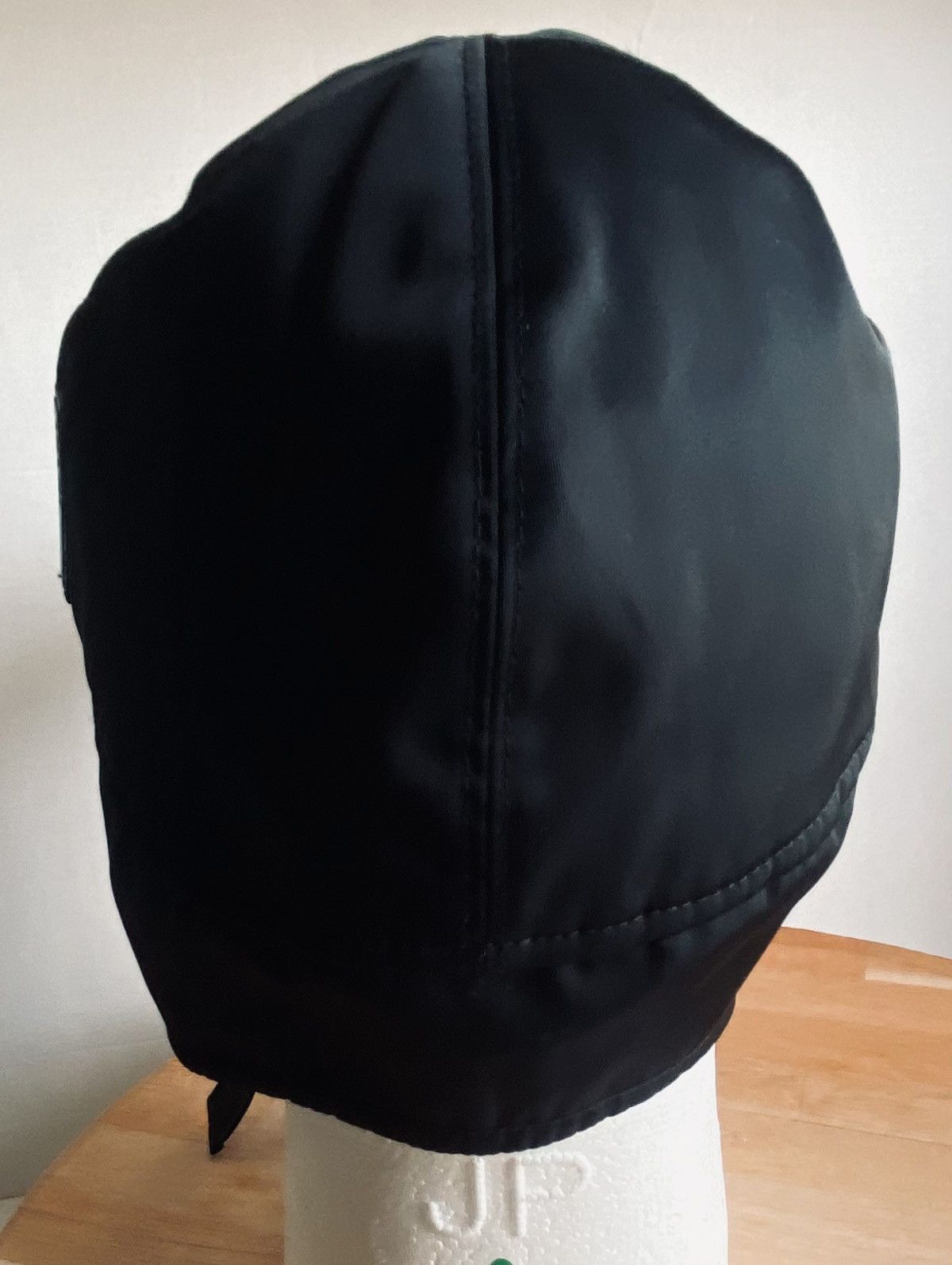 Prada Prada 🇮🇹 black techno logo insulated trapper cap M NWT Size ONE SIZE - 10 Thumbnail
