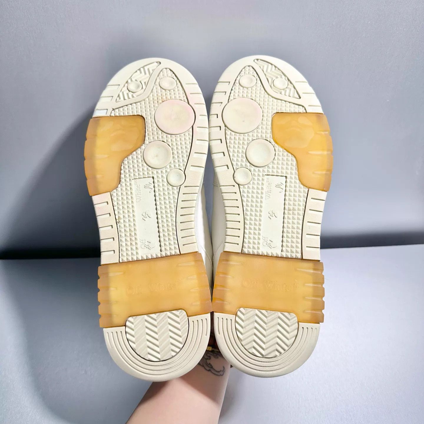 Off-White Off-White pure white low-top sneakers 44 EU like new Size US 11 / EU 44 - 7 Thumbnail
