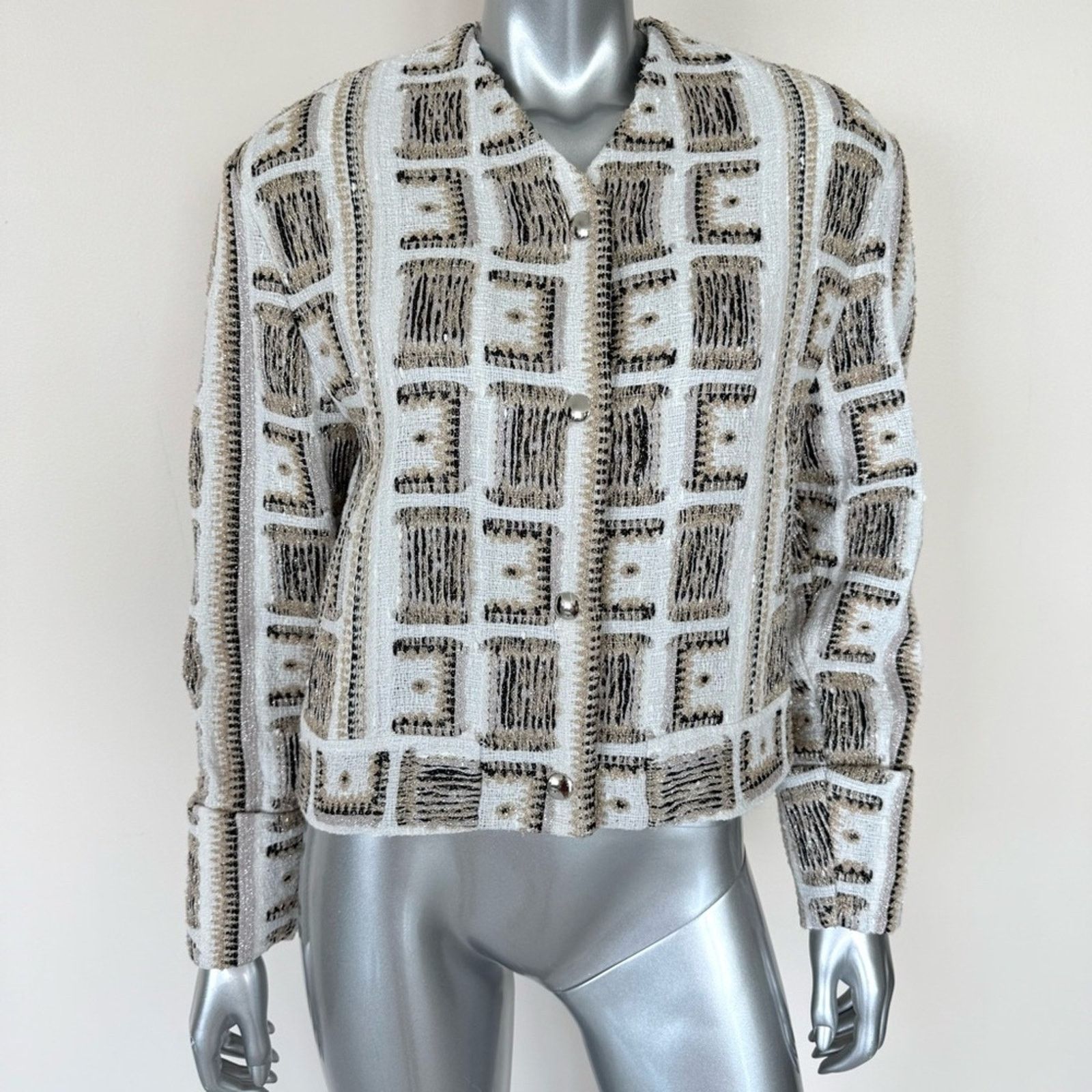 Iro NWT!!! IRO Paris Lullia Embroide jacket 34FR or 4US 1395$ Size S / US 4 / IT 40 - 3 Thumbnail