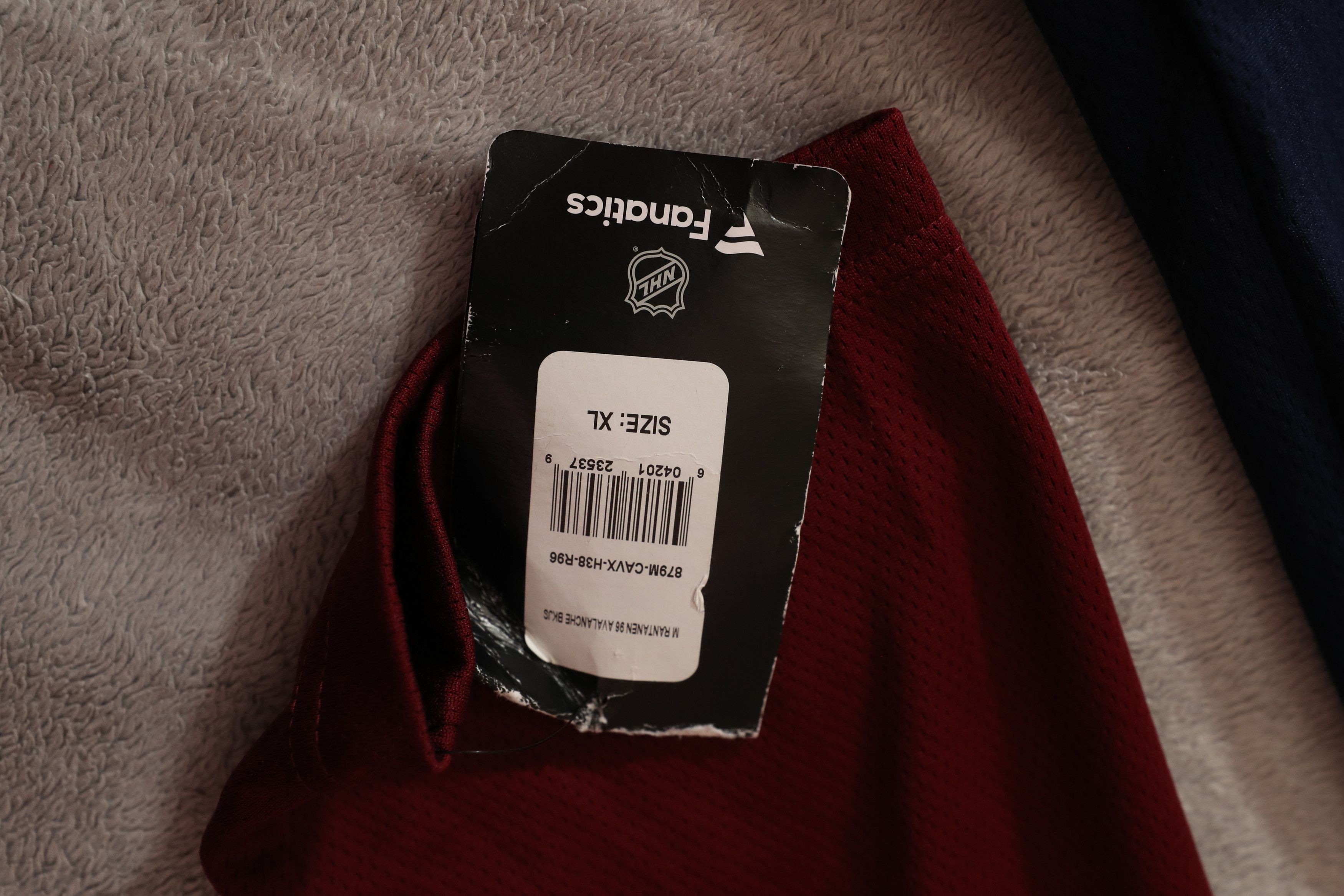 Avalanche Fanatics Colorado Avalanche Rantanen Signed Jersey (XL) Size US XL / EU 56 / 4 - 7 Thumbnail