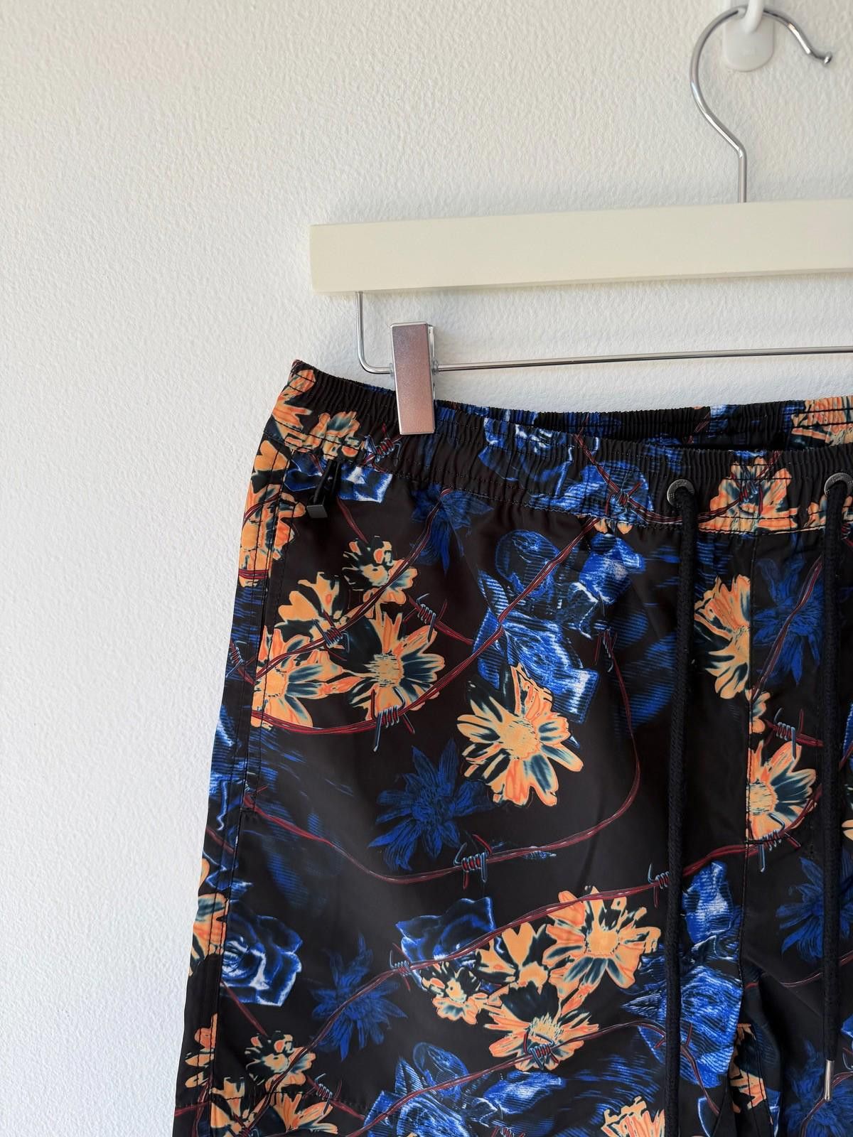 Ksubi new Ksubi mens boardshort shorts hyperflower black medium 32 Size US 32 / EU 48 - 2 Thumbnail