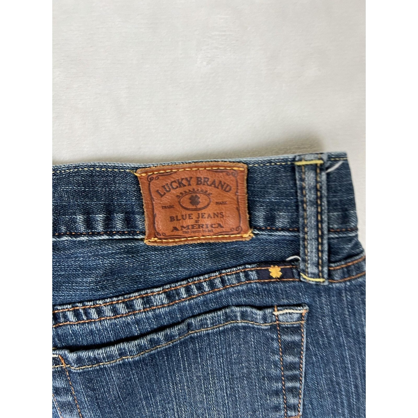 Lucky Brand Lucky Brand Denim Jean Shorts Womens 4 27 Blue Abbey Short C Size 27" / US 4 / IT 40 - 7 Thumbnail