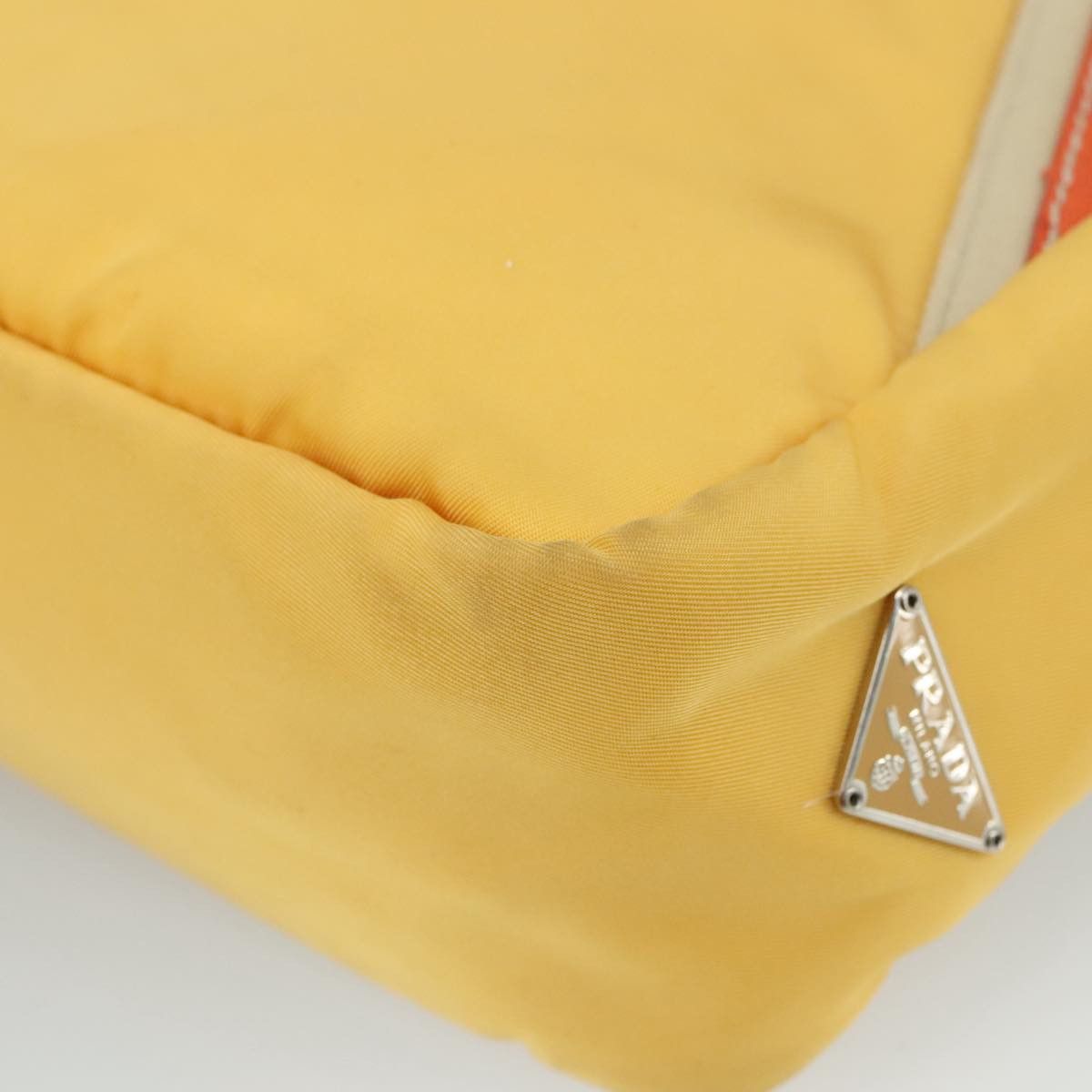Prada PRADA Hand Bag Nylon Yellow Size ONE SIZE - 16 Thumbnail
