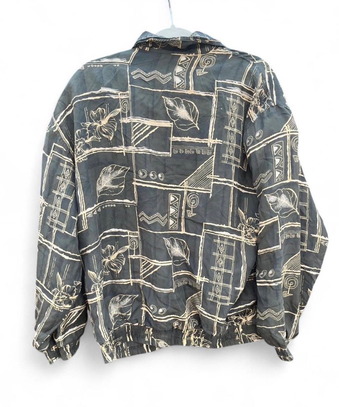 Other Vintage Fu Da International 100% Silk Bomber Jacket Size US L / EU 52-54 / 3 - 2 Thumbnail
