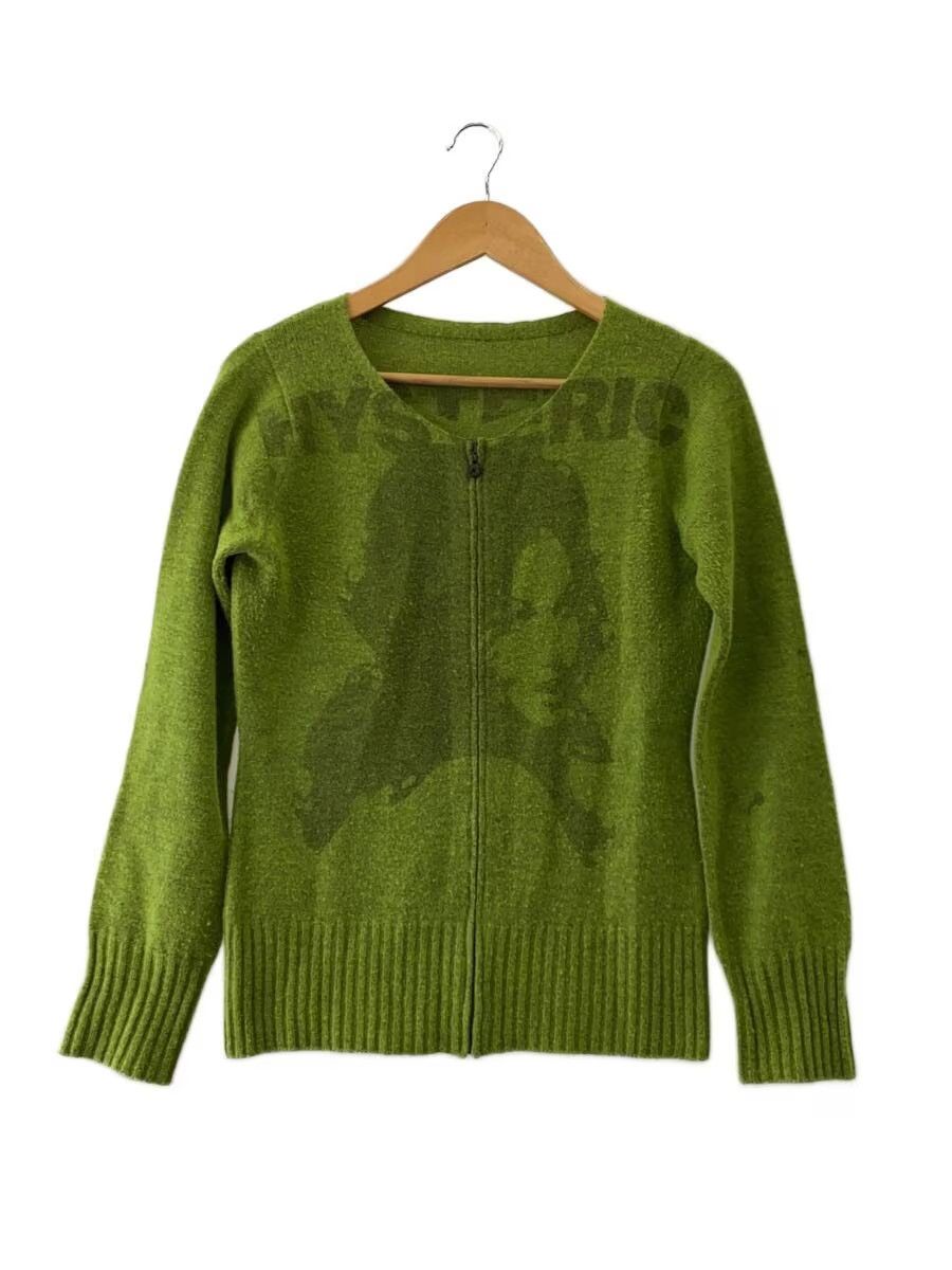 Hysteric Glamour Girl Logo Zip Knit Cardigan Sweater Size M / US 6-8 / IT 42-44 - 1 Thumbnail