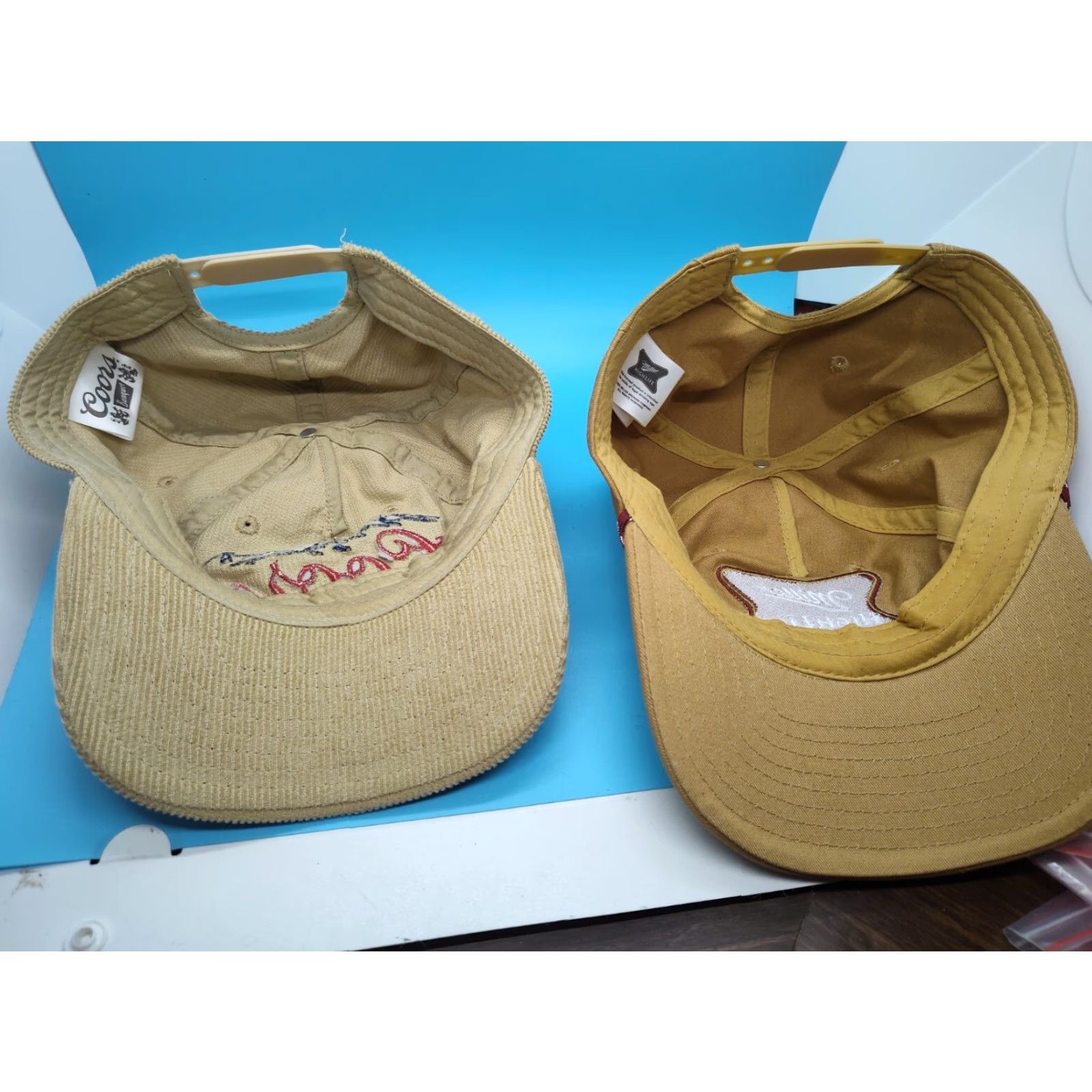Mad Engine Mad Engine Beer Snapback Hat Lot - Coors Corduroy & Miller High Life Rope - Adjustable One Size - Casual Mens Size ONE SIZE - 4 Thumbnail