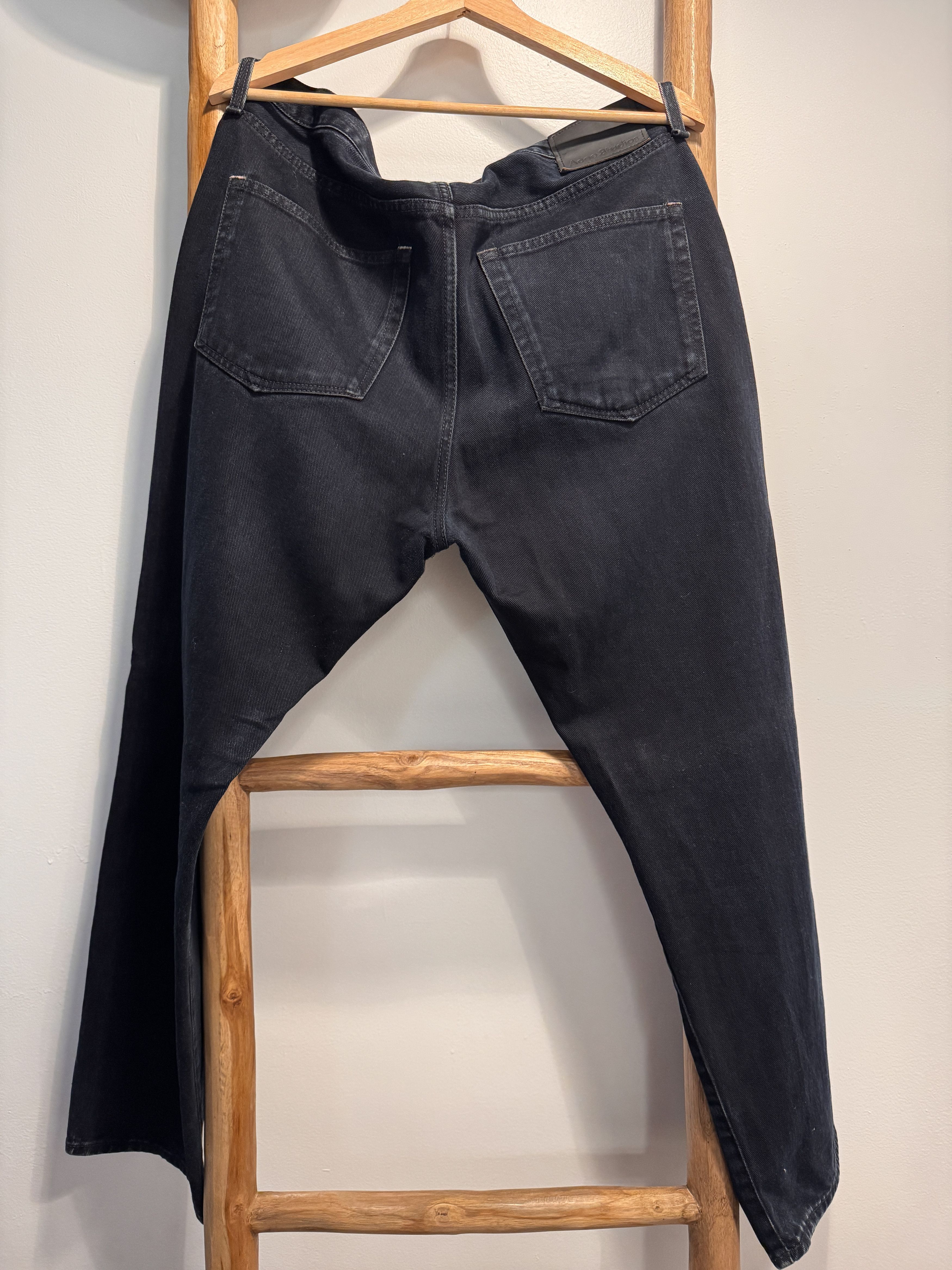 Acne Studios Acne Studios Black Ocean Jeans Size US 34 / EU 50 - 6 Thumbnail