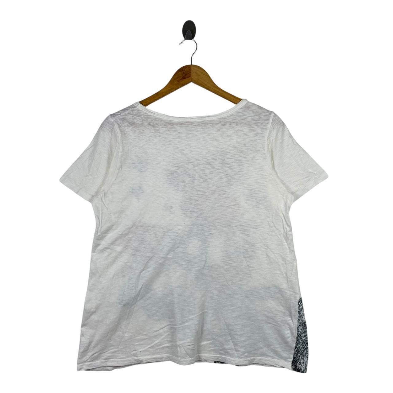 Other PARIS TOWER ELEPHANT Floral Illustration Painting Tee Shirt Size S / US 4 / IT 40 - 4 Thumbnail