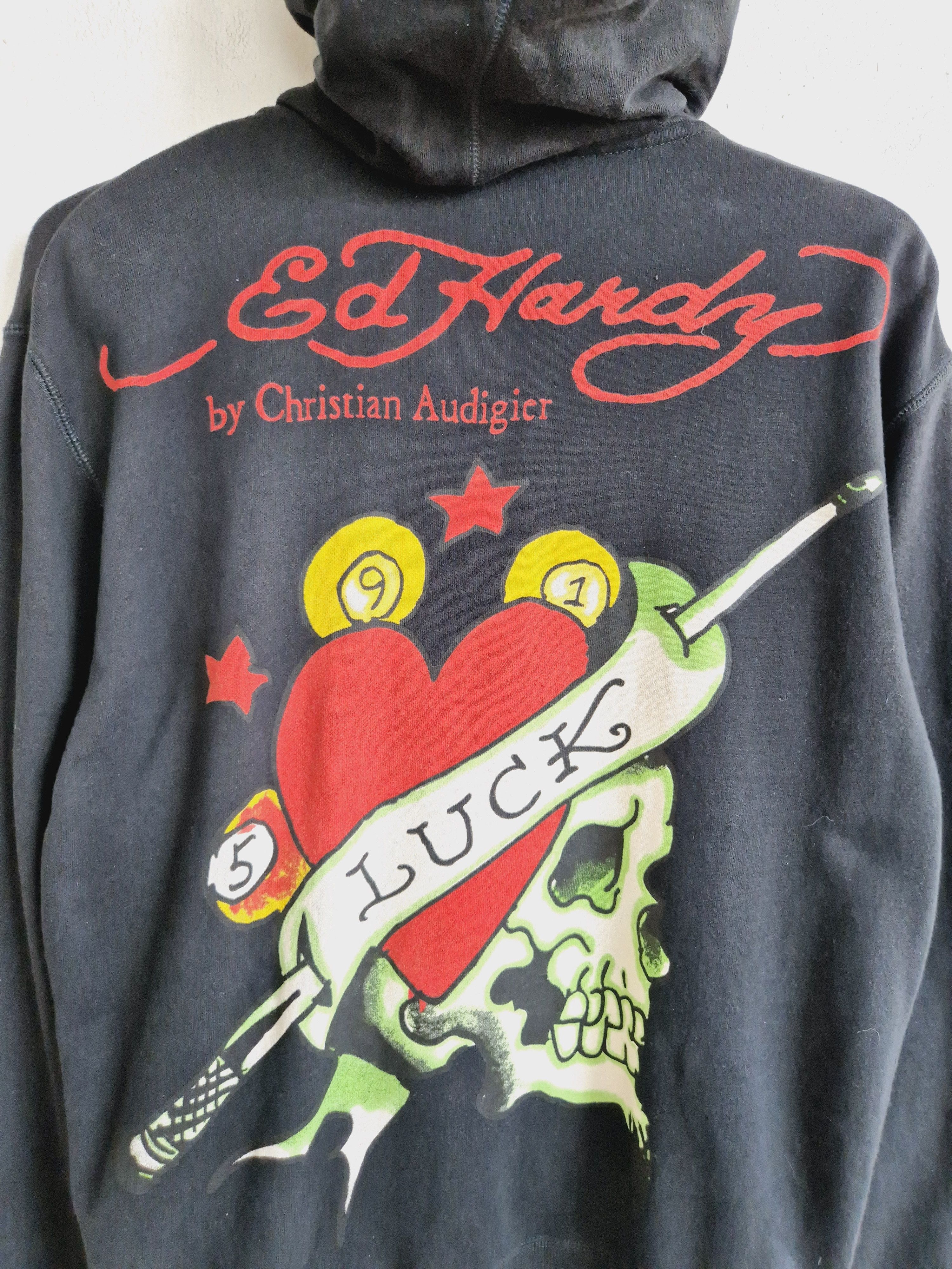 Christian Audigier × Ed Hardy Ed Hardy x Christian Audiger Hoodie Zipper Sweatshirt Size US S / EU 44-46 / 1 - 3 Thumbnail