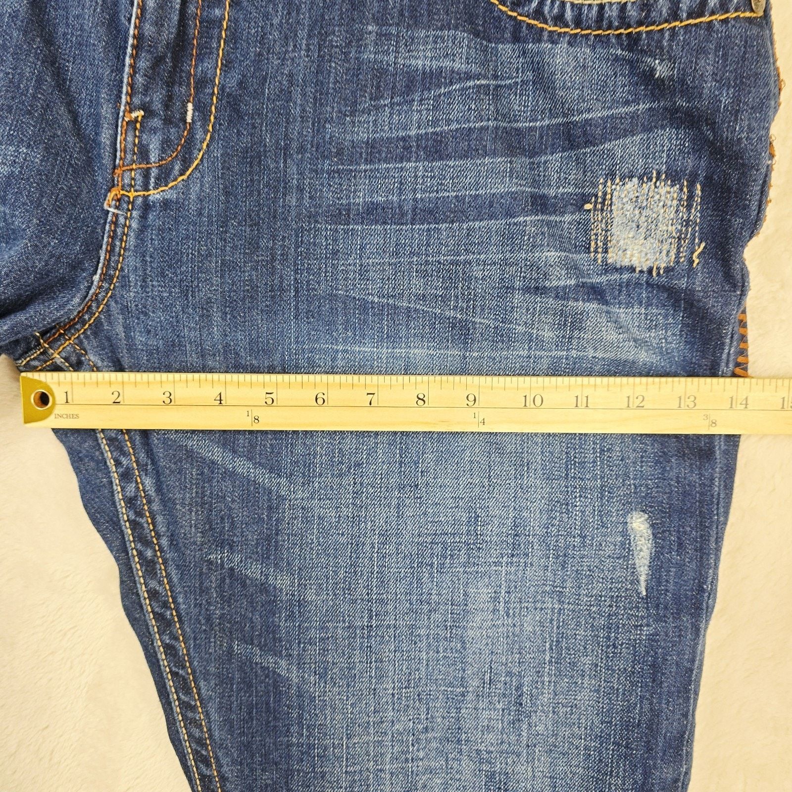 CINCH Cinch Jace Jeans Men's Fits 38x31 Distressed Flap Pockets Size US 38 / EU 54 - 15 Thumbnail