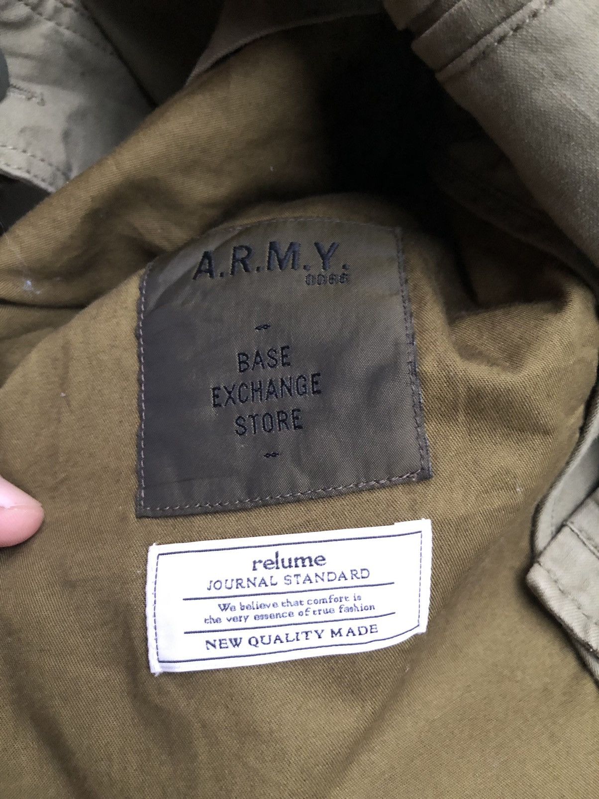 If Six Was Nine × Journal Standard Vintage ARMY Base Exchange Store Military Jacket Size US S / EU 44-46 / 1 - 10 Thumbnail
