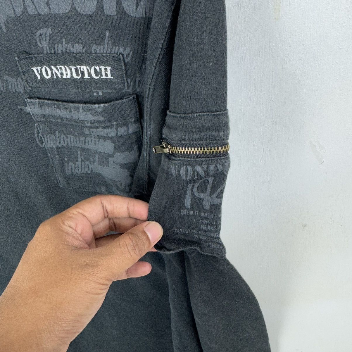 Vintage × Von Dutch Von Dutch Long Sleeve Shirt Size US M / EU 48-50 / 2 - 3 Thumbnail
