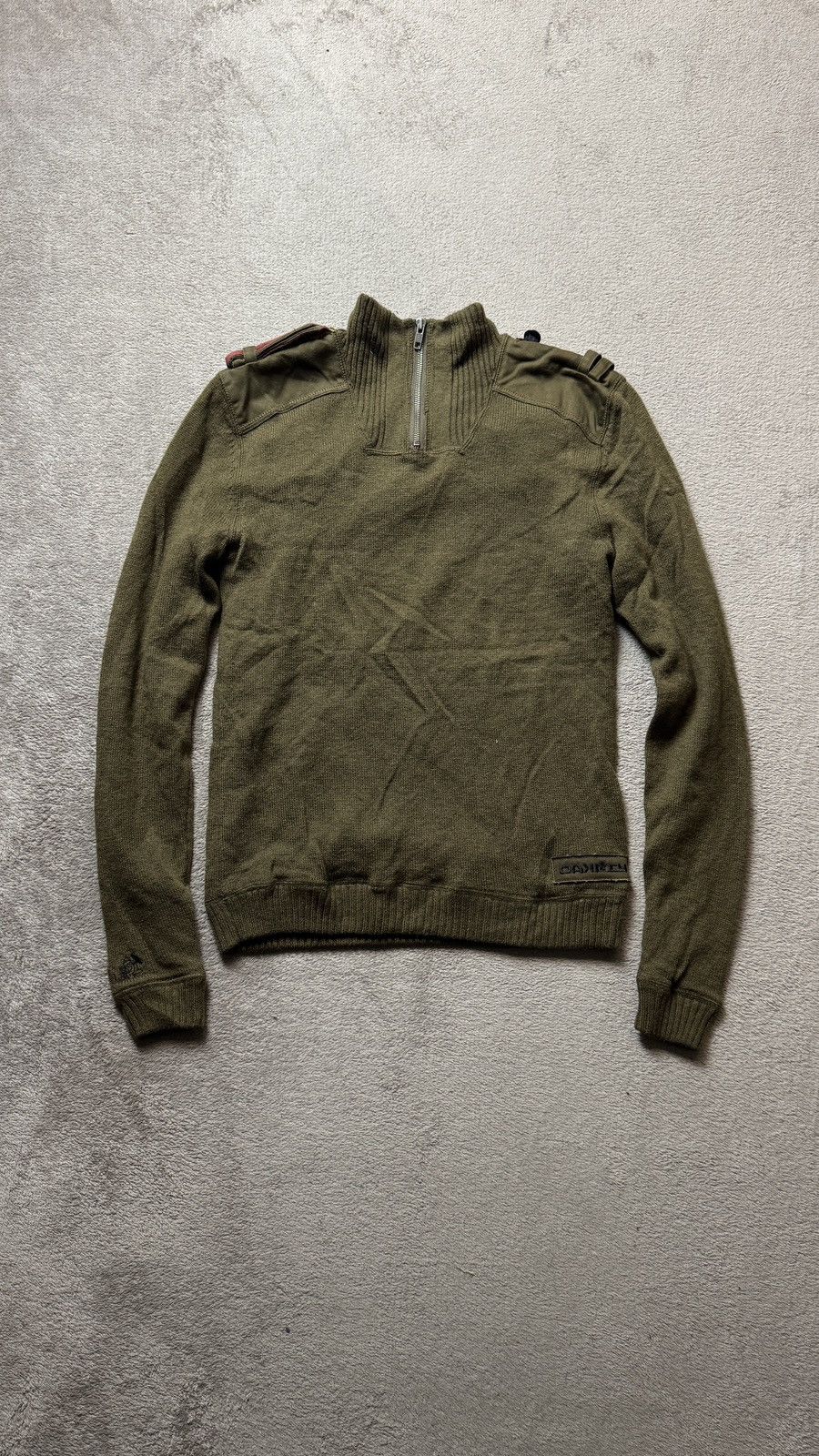 Oakley Vintage Military Y2K Zip Lambswool Knit Jacket lgb prada cdg Size US S / EU 44-46 / 1 - 1 Thumbnail