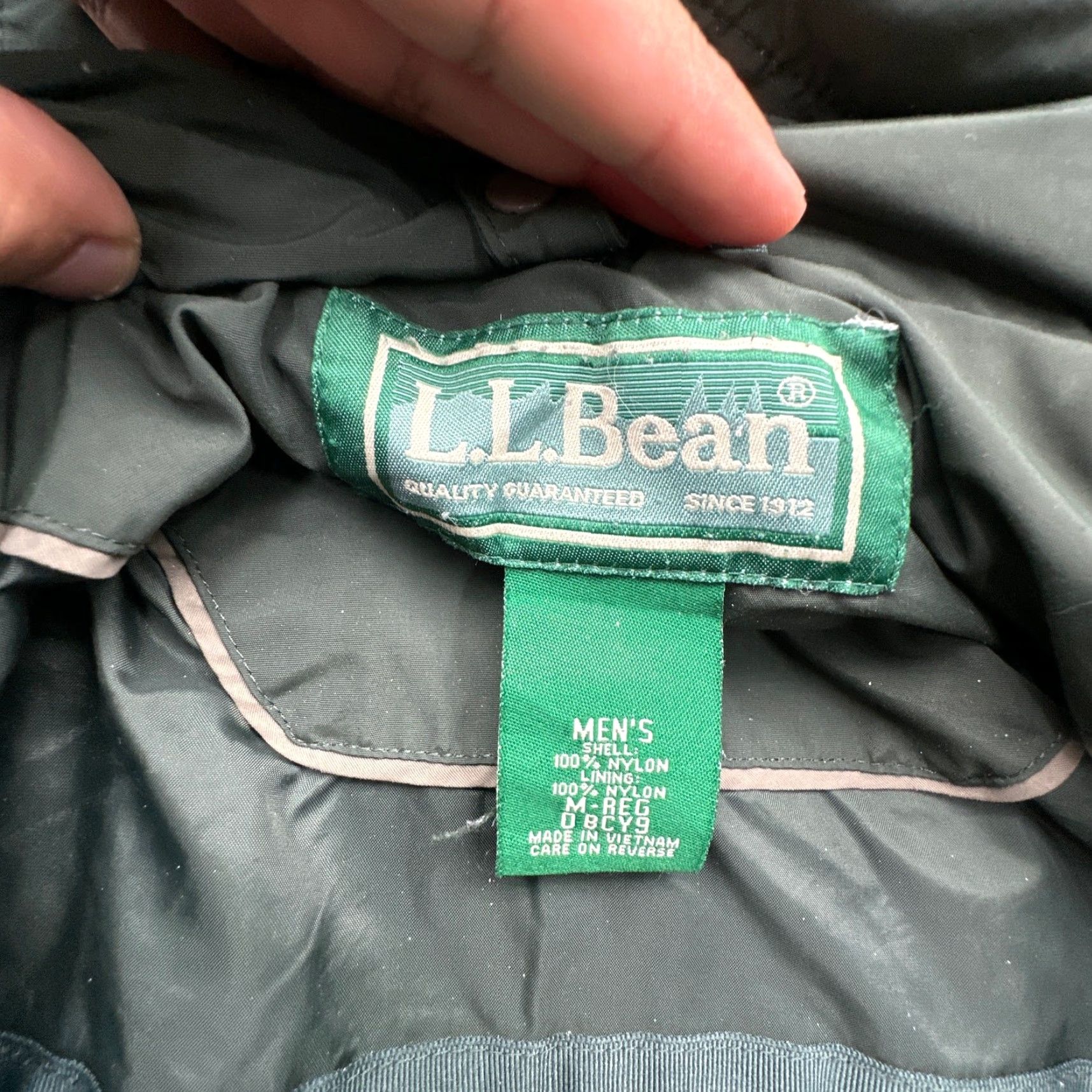 Vintage VINTAGE LL Bean 3-in-1 Jacket Mens M Green Hooded Full Zip Nylon Fleece 3-in-1 Jacket Mens Green Full Zip Size US M / EU 48-50 / 2 - 3 Thumbnail